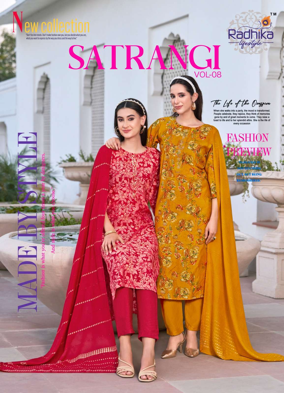 RADHIKA LIFE STYLE SATRANGI VOL 8