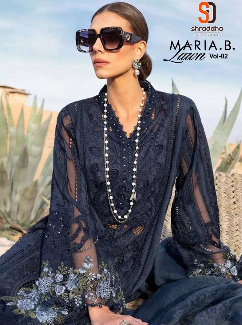 SHRADDHA DESIGNER MARIA B LAWN VOL 2