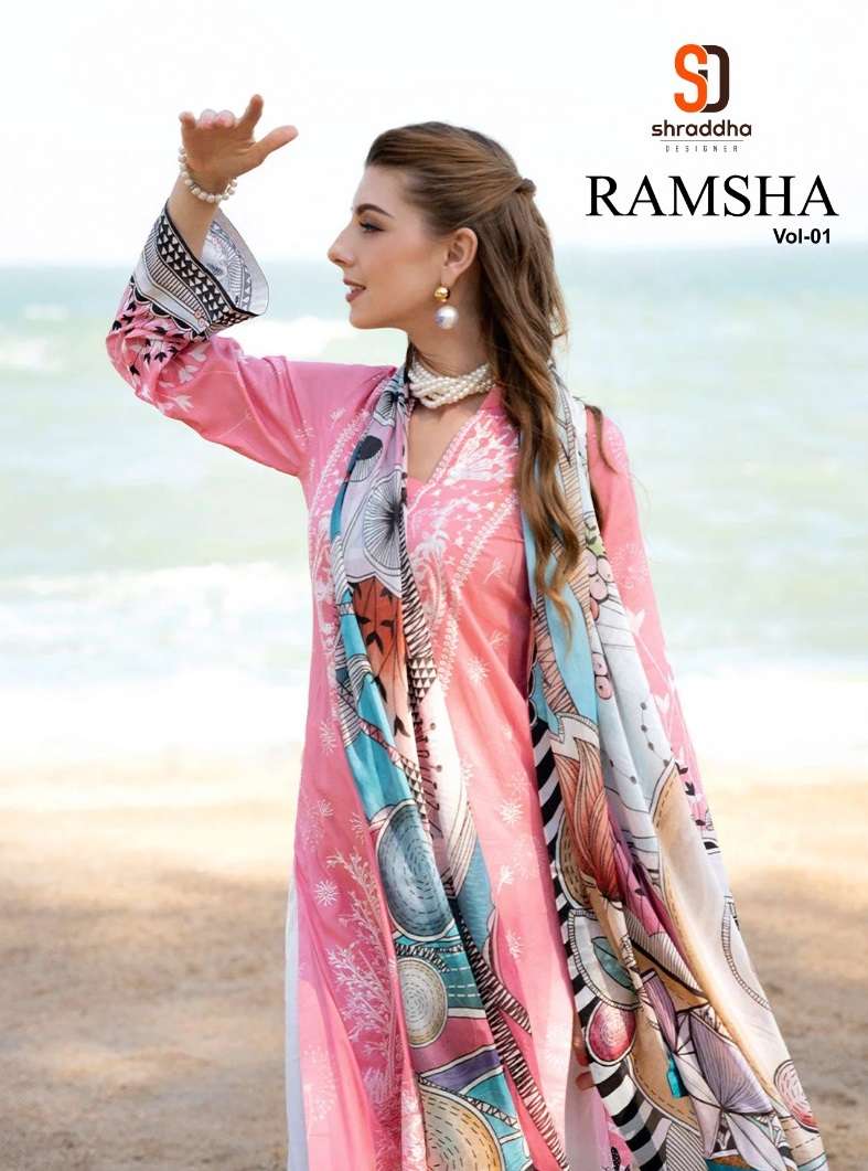 SHRADDHA DESIGNER RAMSHA VOL 1