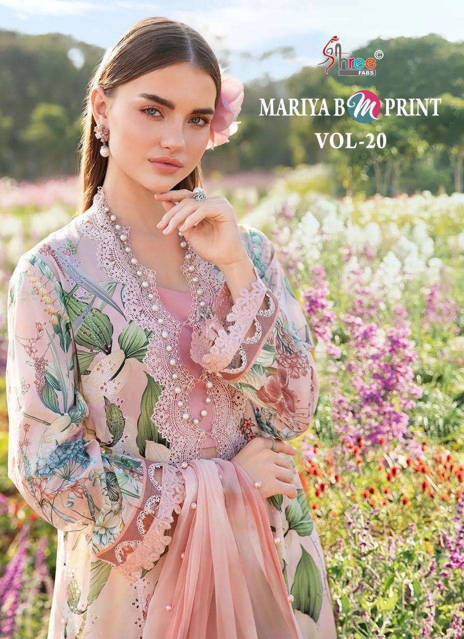 SHREE FAB MARIYA B MPRINT VOL 20 