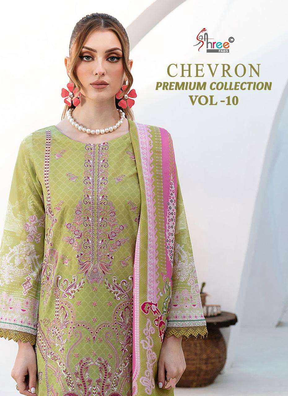 SHREE FABS CHEVRON PREMIUM COLLECTION VOL 10