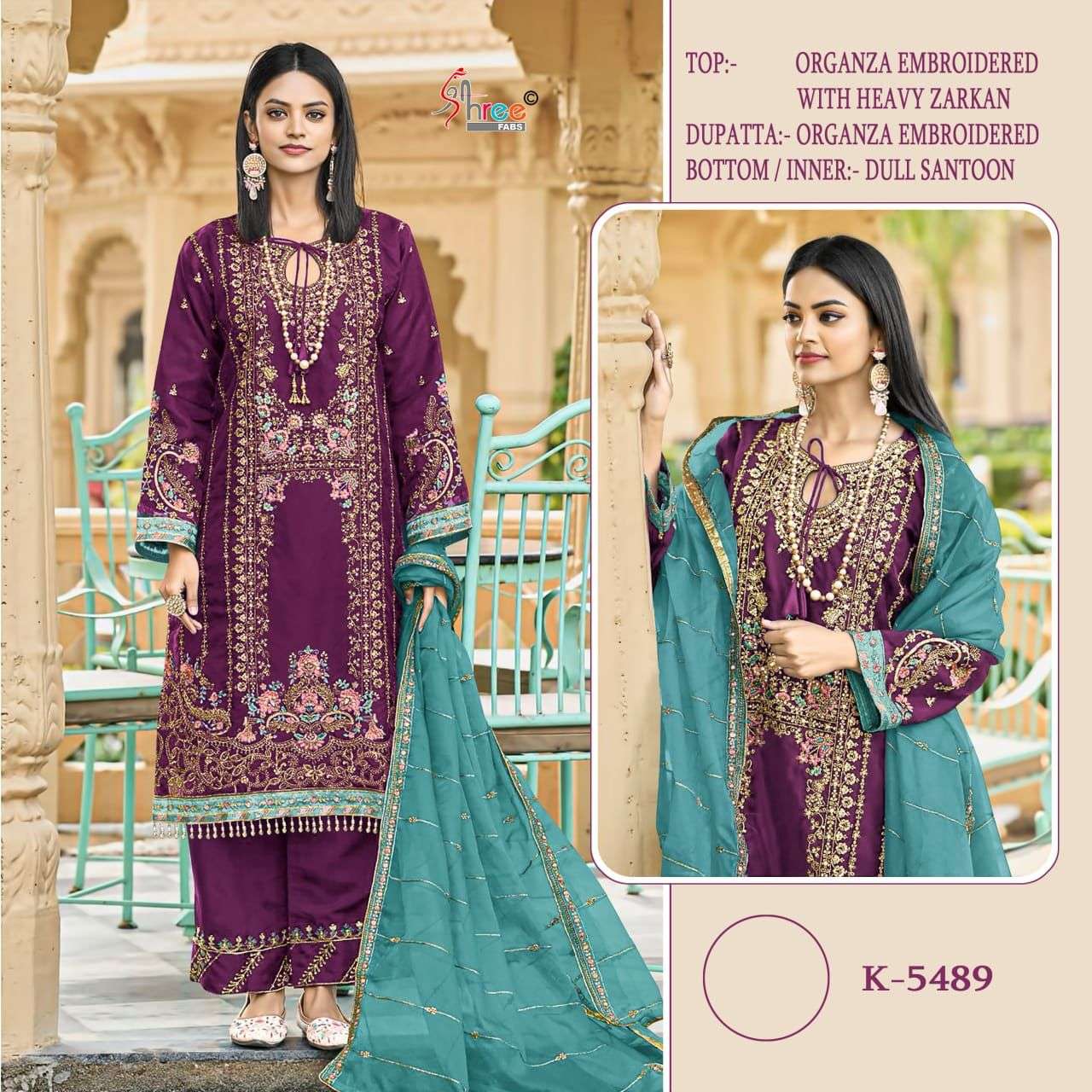 SHREE FABS K 5489