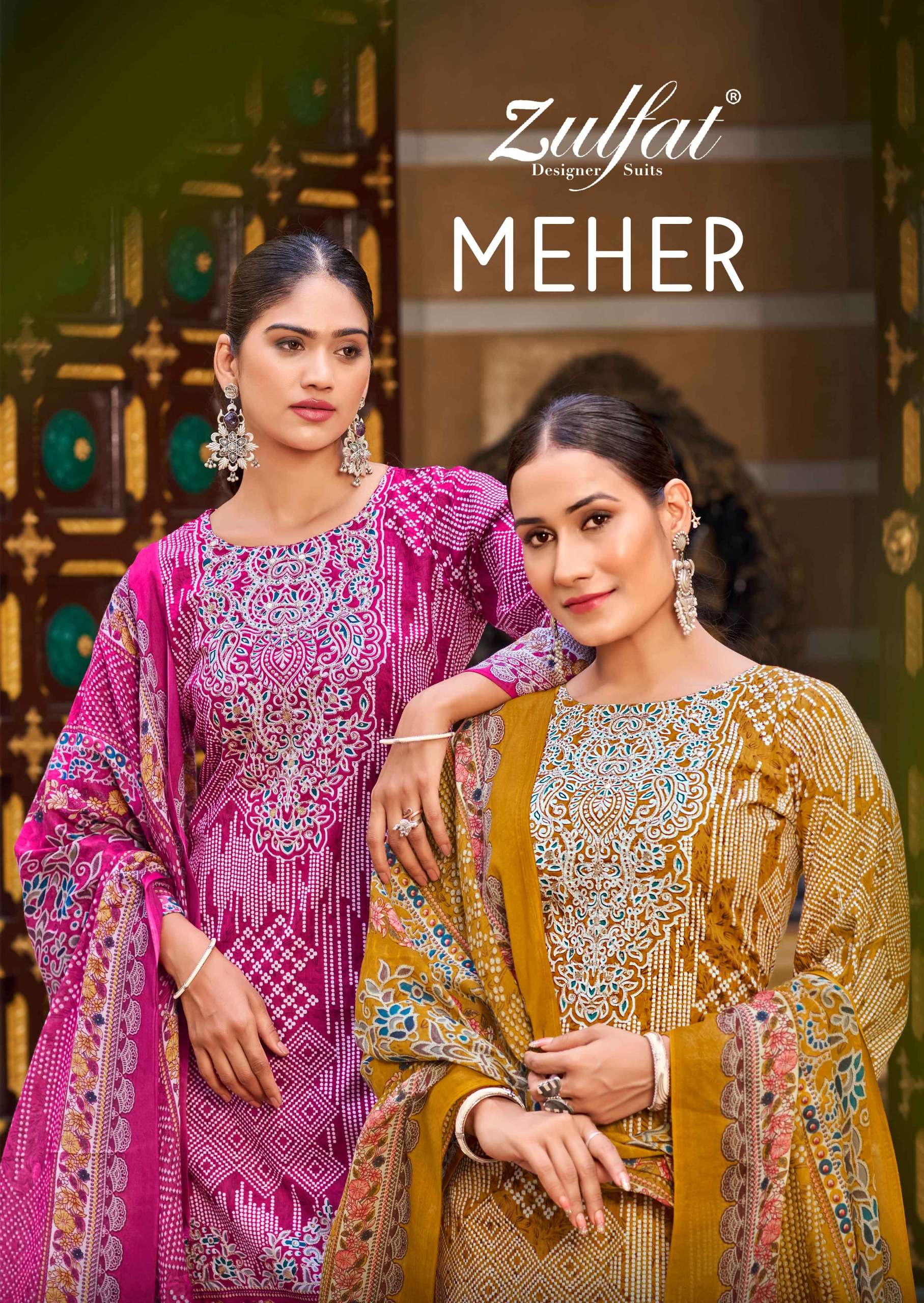 ZULFAT DESIGNER SUITS MEHER 