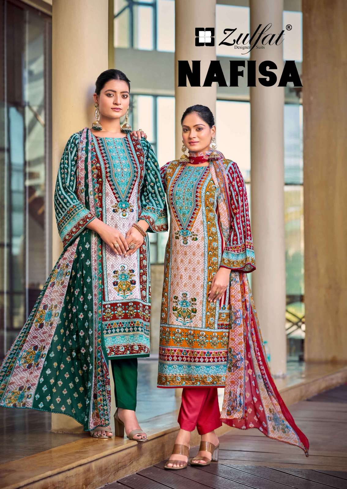 ZULFAT DESIGNER SUITS NAFISA 