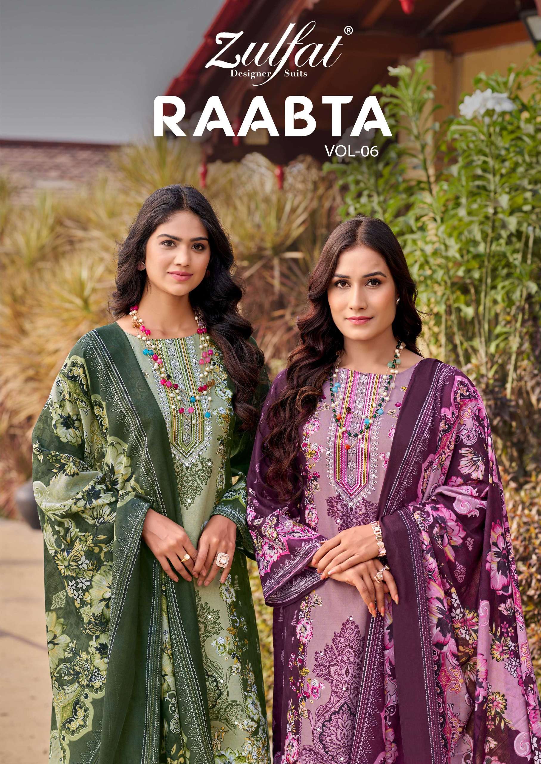 ZULFAT DESIGNER SUITS RAABTA VOL 6