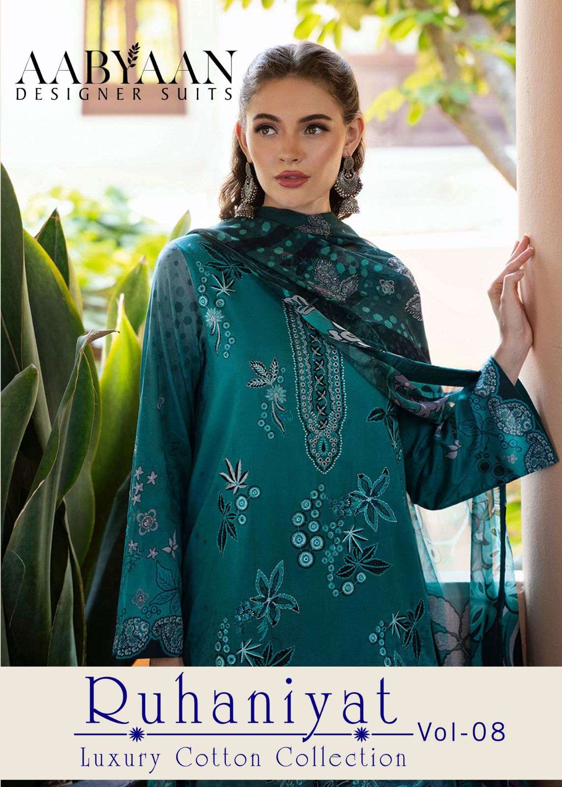 AABYAAN DESIGNER SUIT RUHANIYAT VOL 8