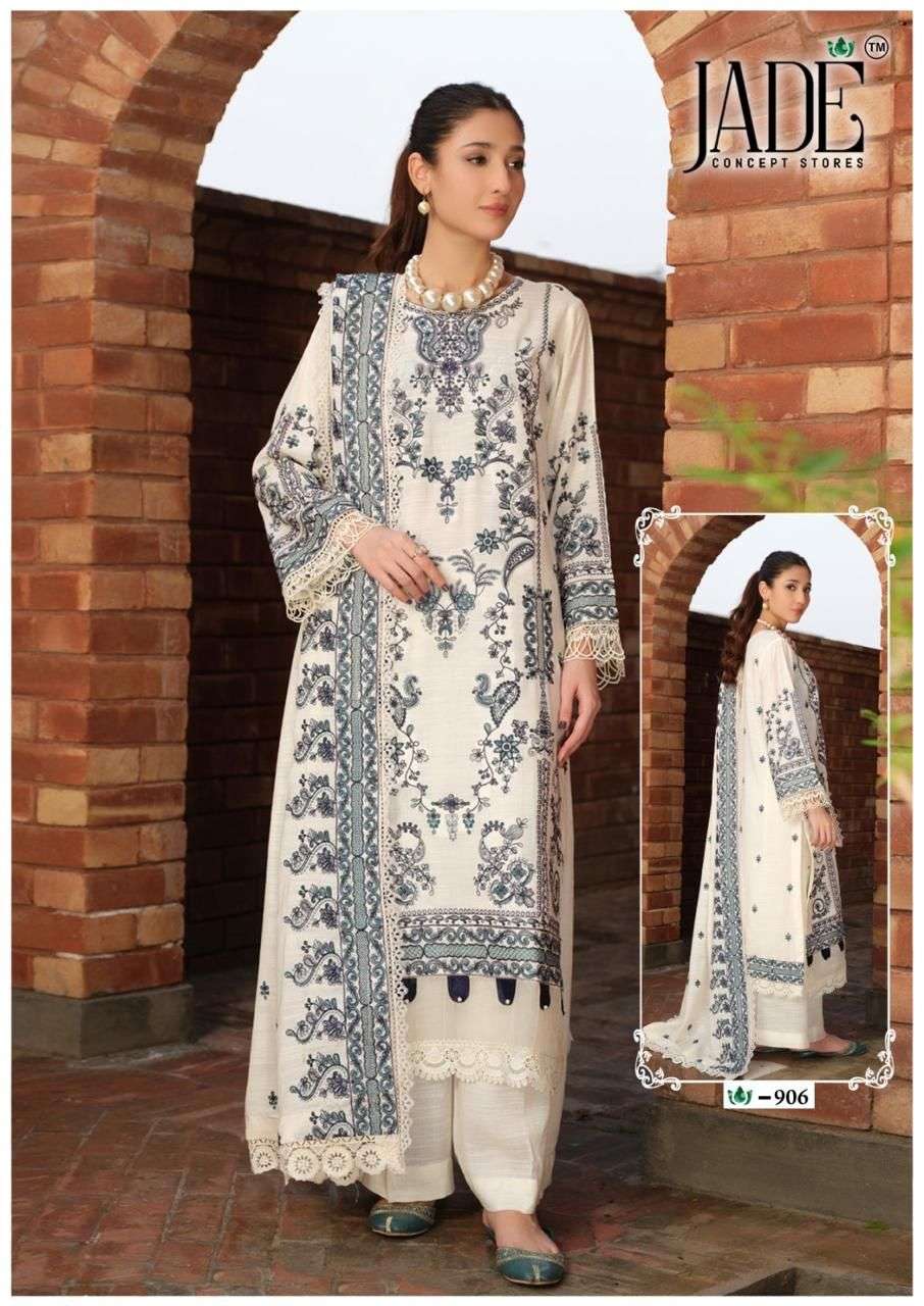 JADE CRIMSON EXCLUSIVE HEAVY LAWN COLLECTION VOL 9 READY MADE COLLECTION