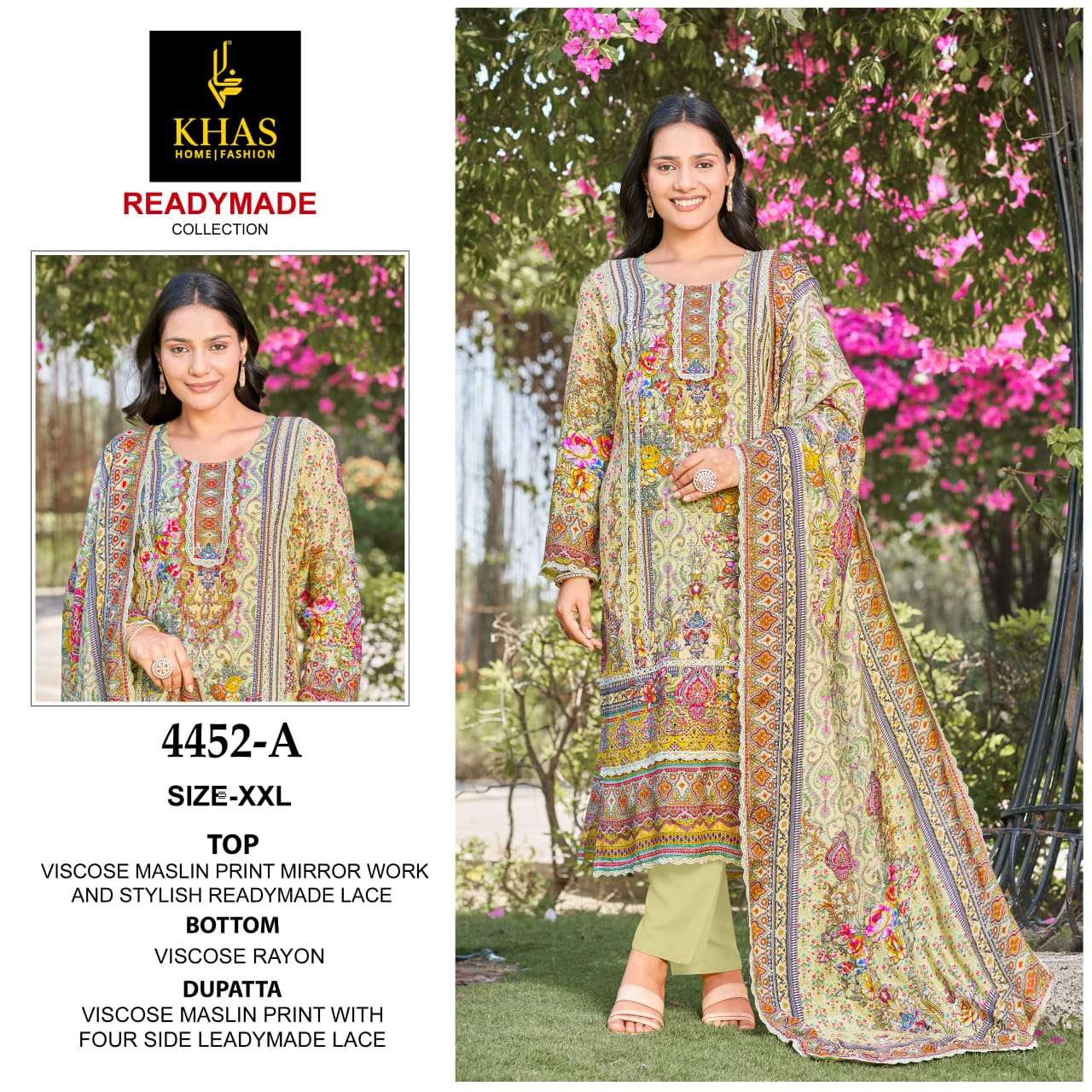 KHAS FASHION D NO 4452 