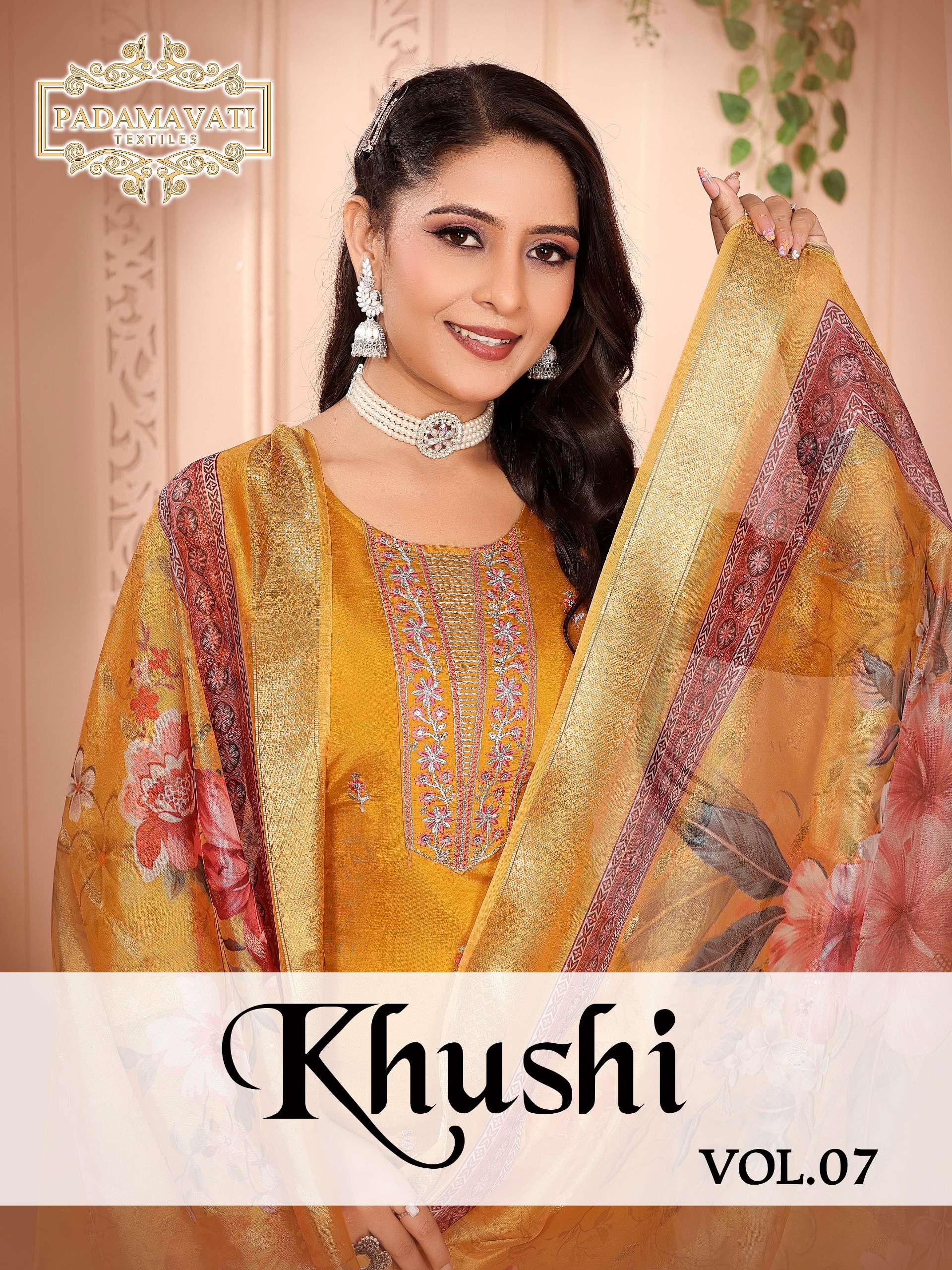 PADMAVATI TEXTILES KHUSHI VOL 7