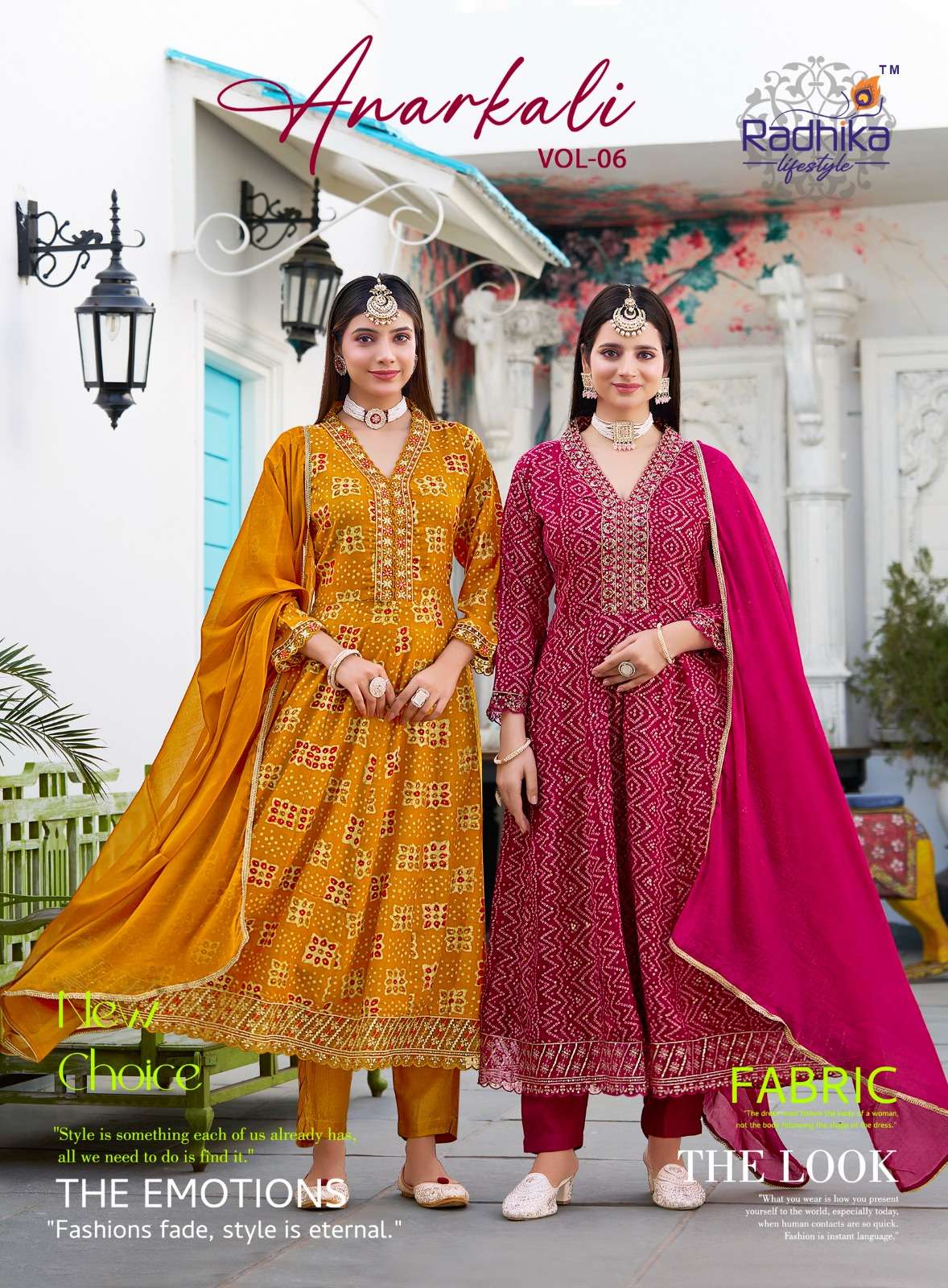 RADHIKA LIFESTYLE ANARKALI VOL 6 