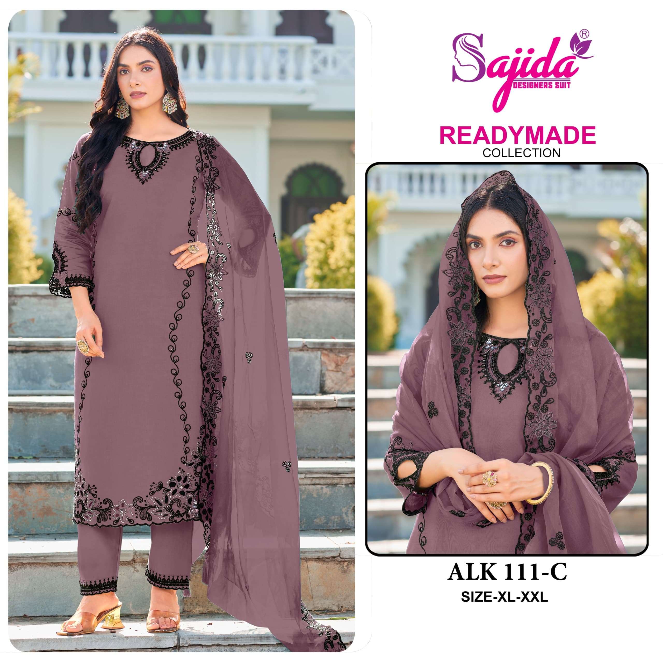 SAJIDA DESIGNER ALK 111 