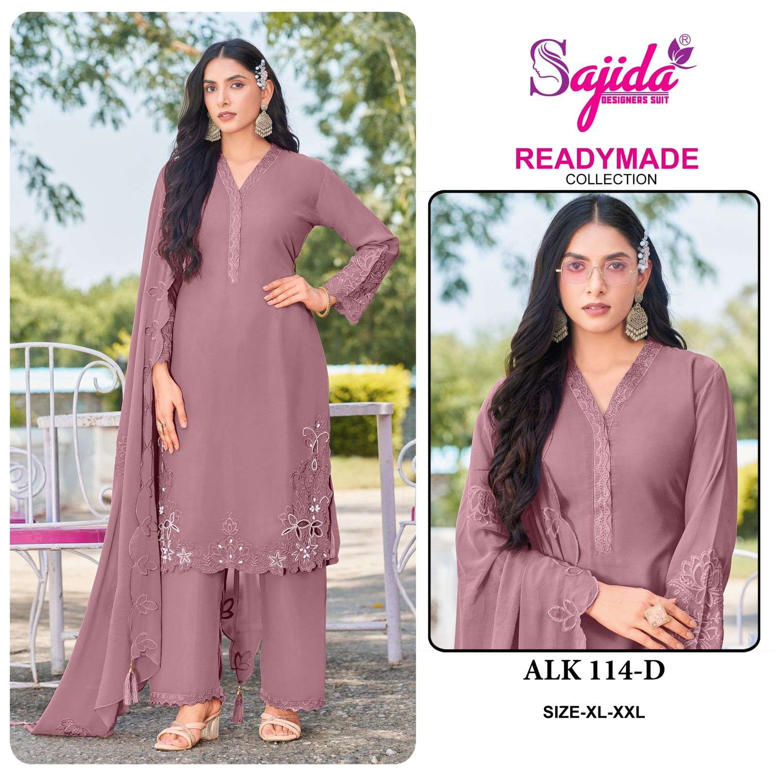 SAJIDA DESIGNER ALK 114