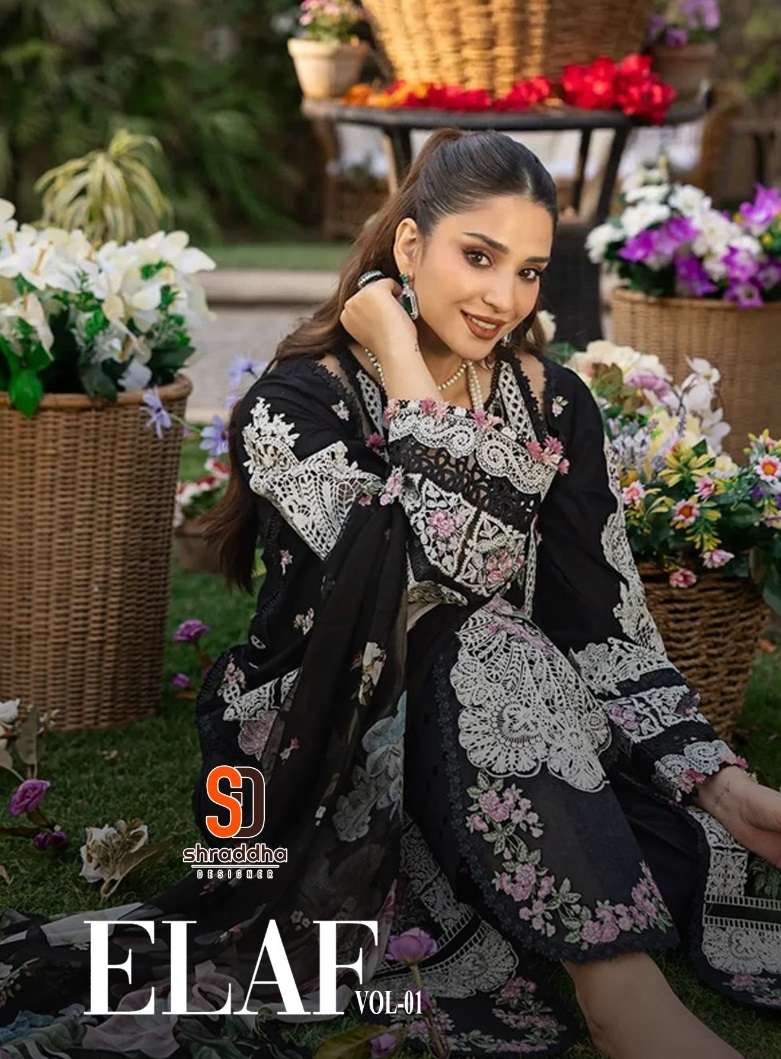 SHRADDHA DESIGNER ELAF VOL 1