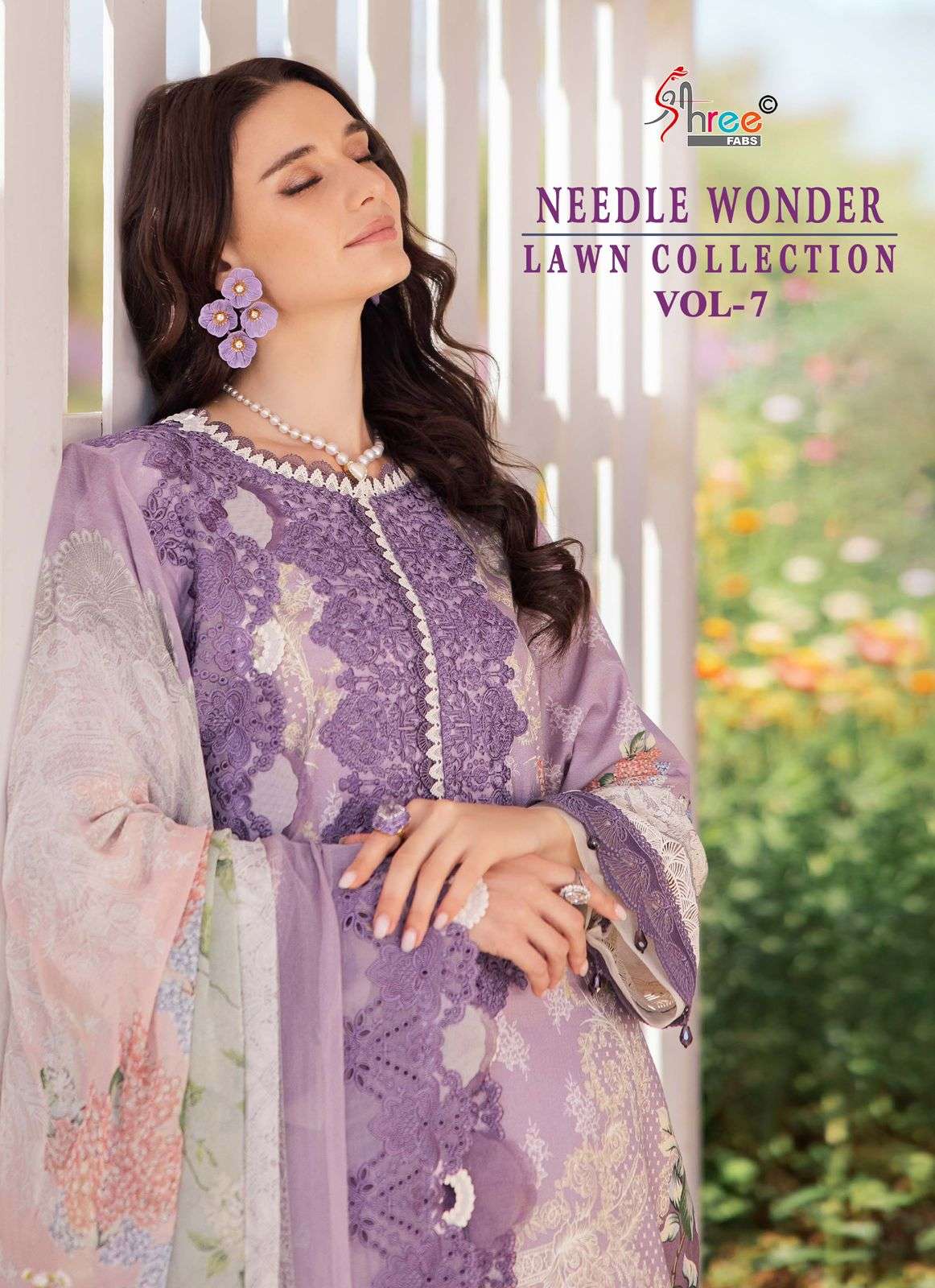 SHREE FABS NEEDLE WONDER LAWN COLLECTION VOL 7 