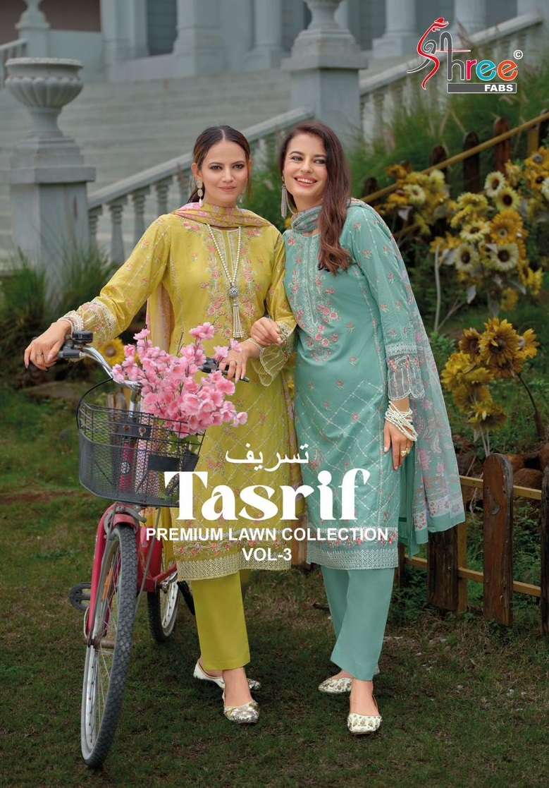 SHREE FABS TASRIF PREMIUM LAWN COLLECTION VOL 3 