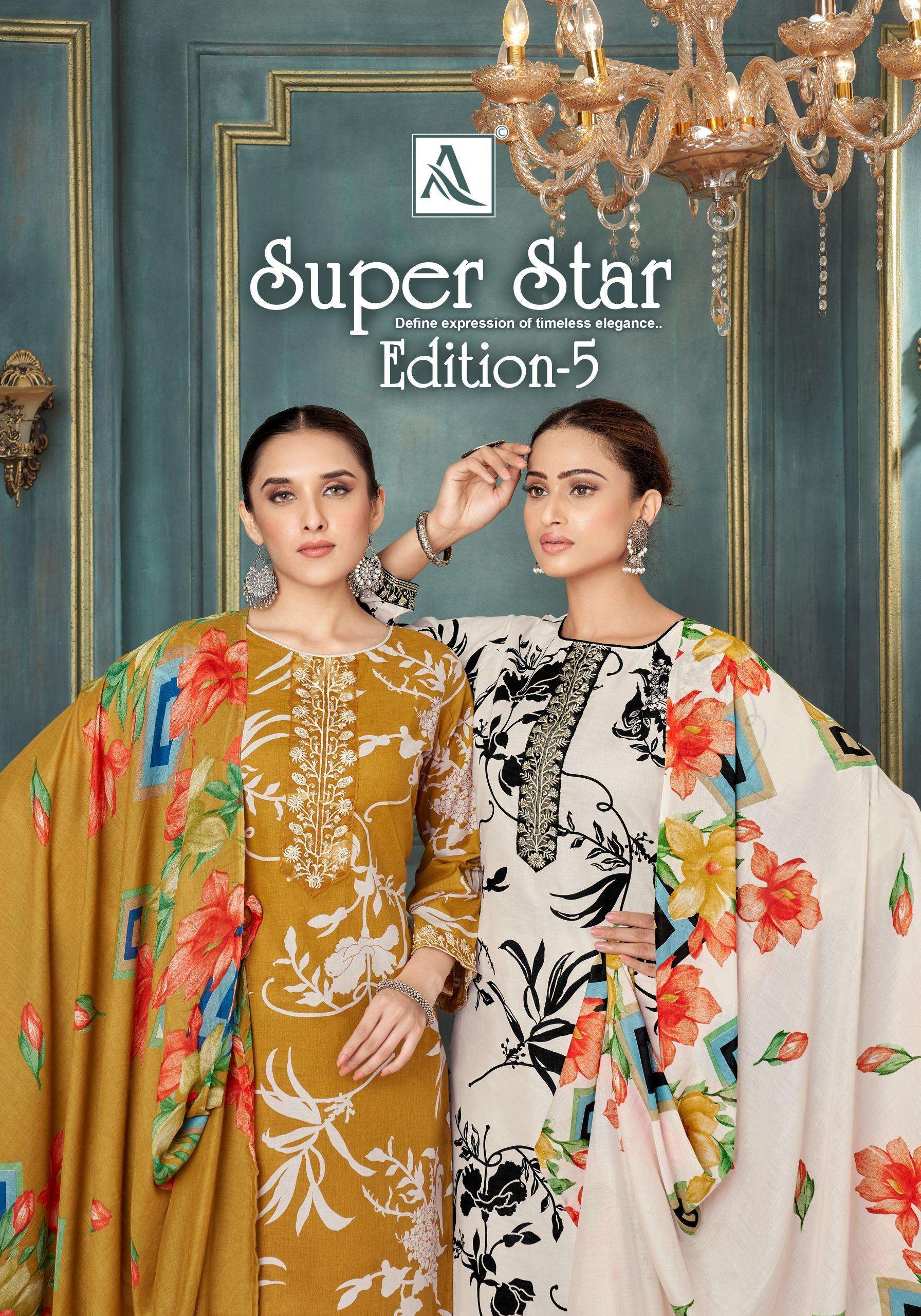 ALOK SUITS SUPER STAR VOL 5 
