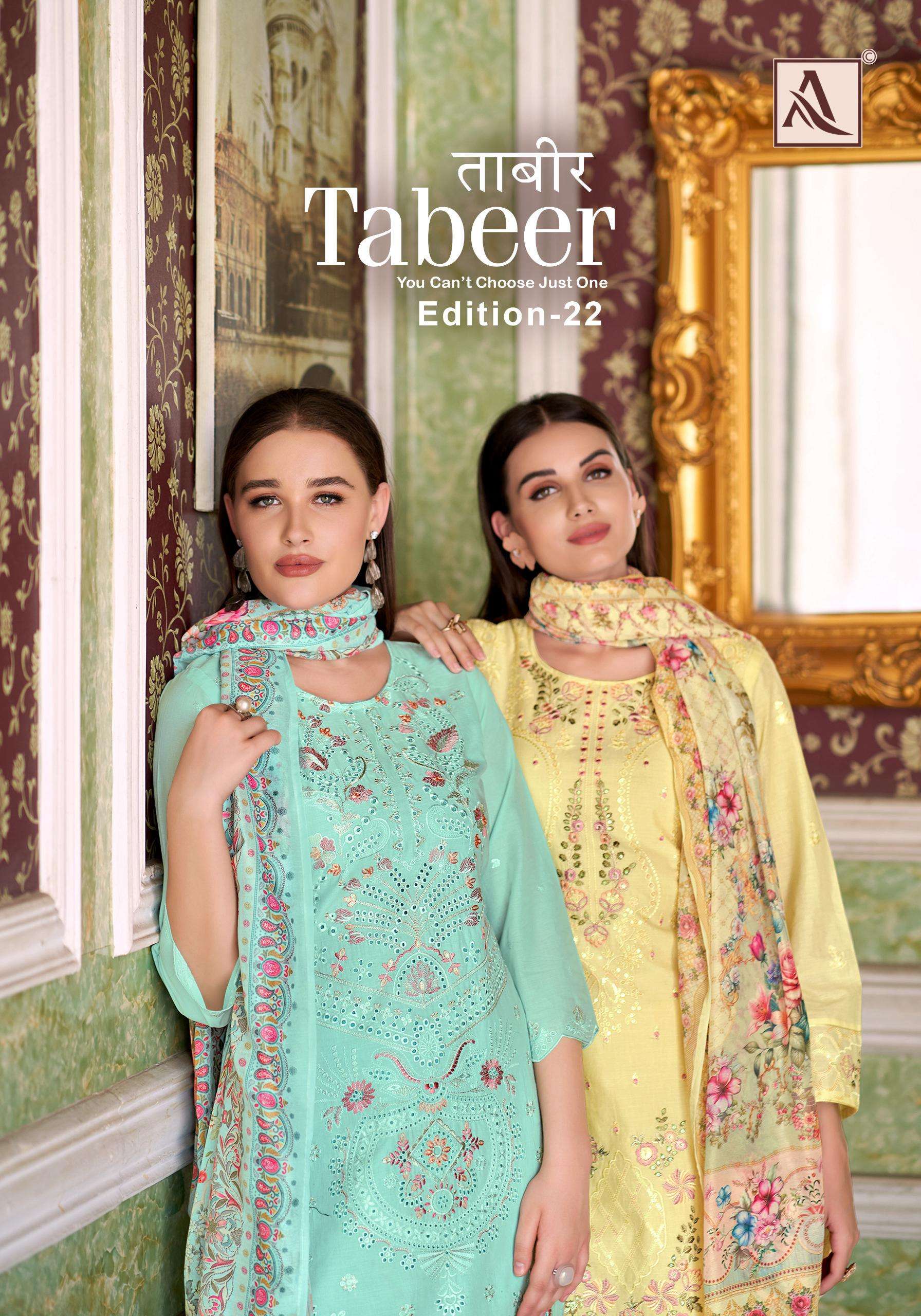 ALOK SUITS TABEER VOL 22