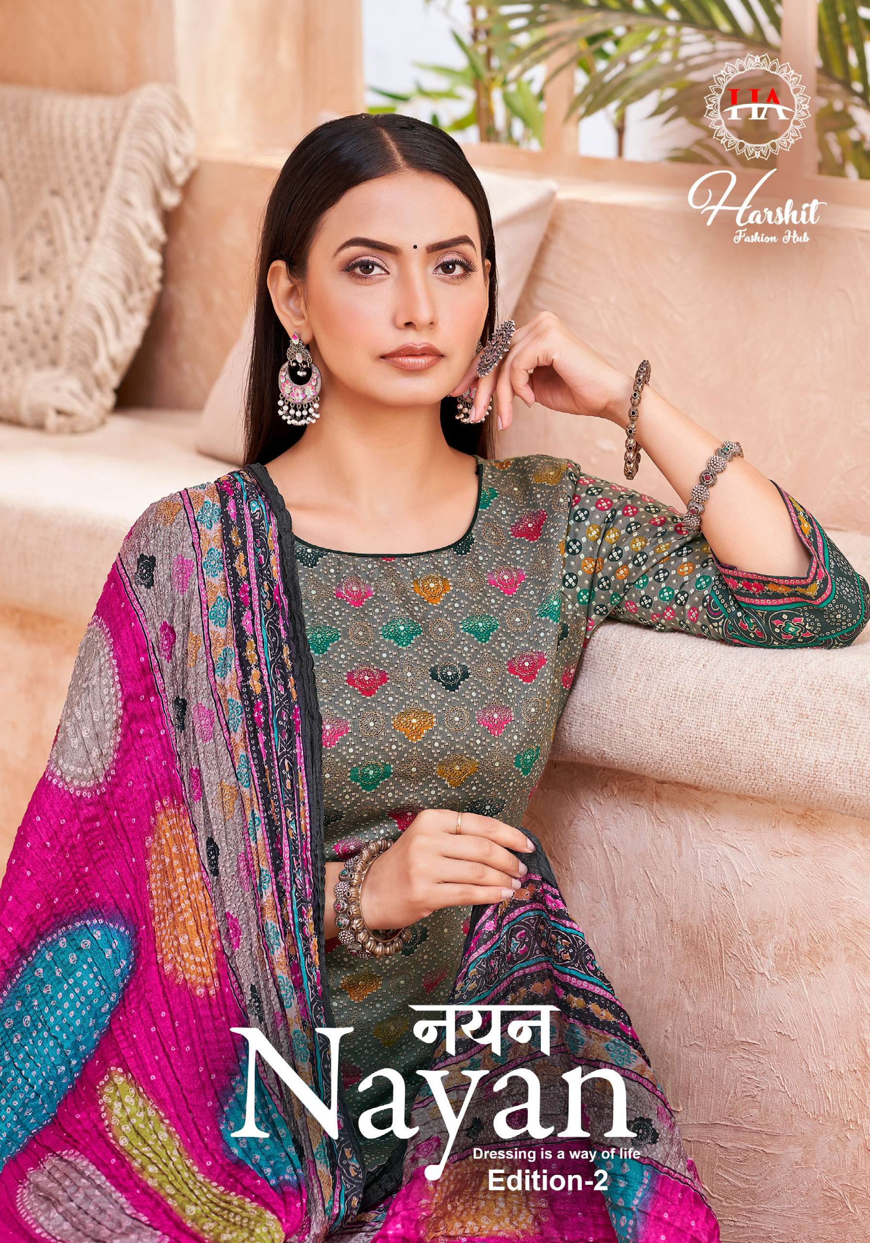 HARSHIT FASHION HUB NAYAN EDITION 2