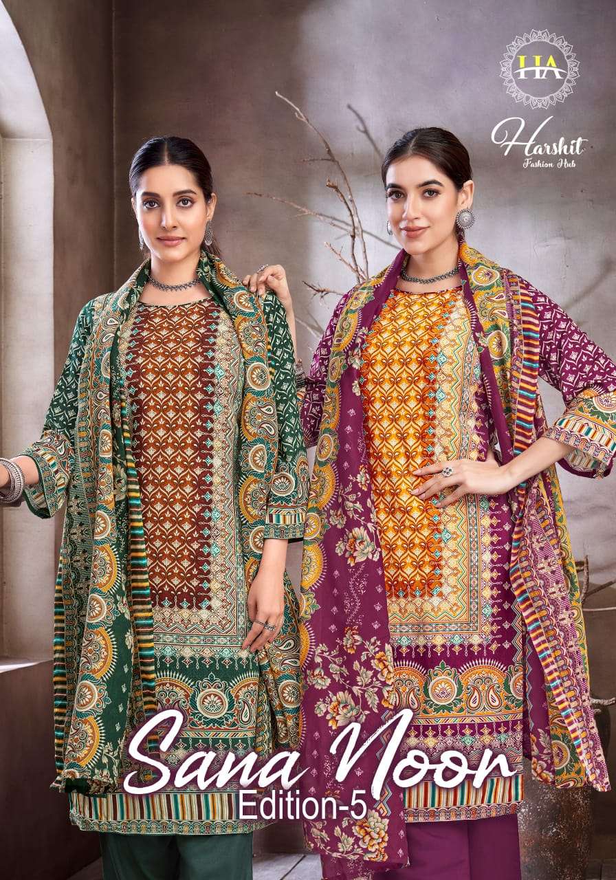 HARSHIT FASHION HUB SANA NOOR EDITION 5 