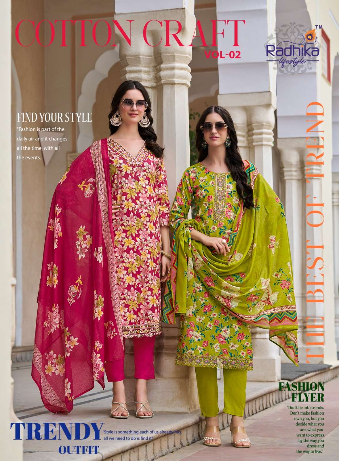 RADHIKA LIFE STYLE COTTON CRAFT VOL 2