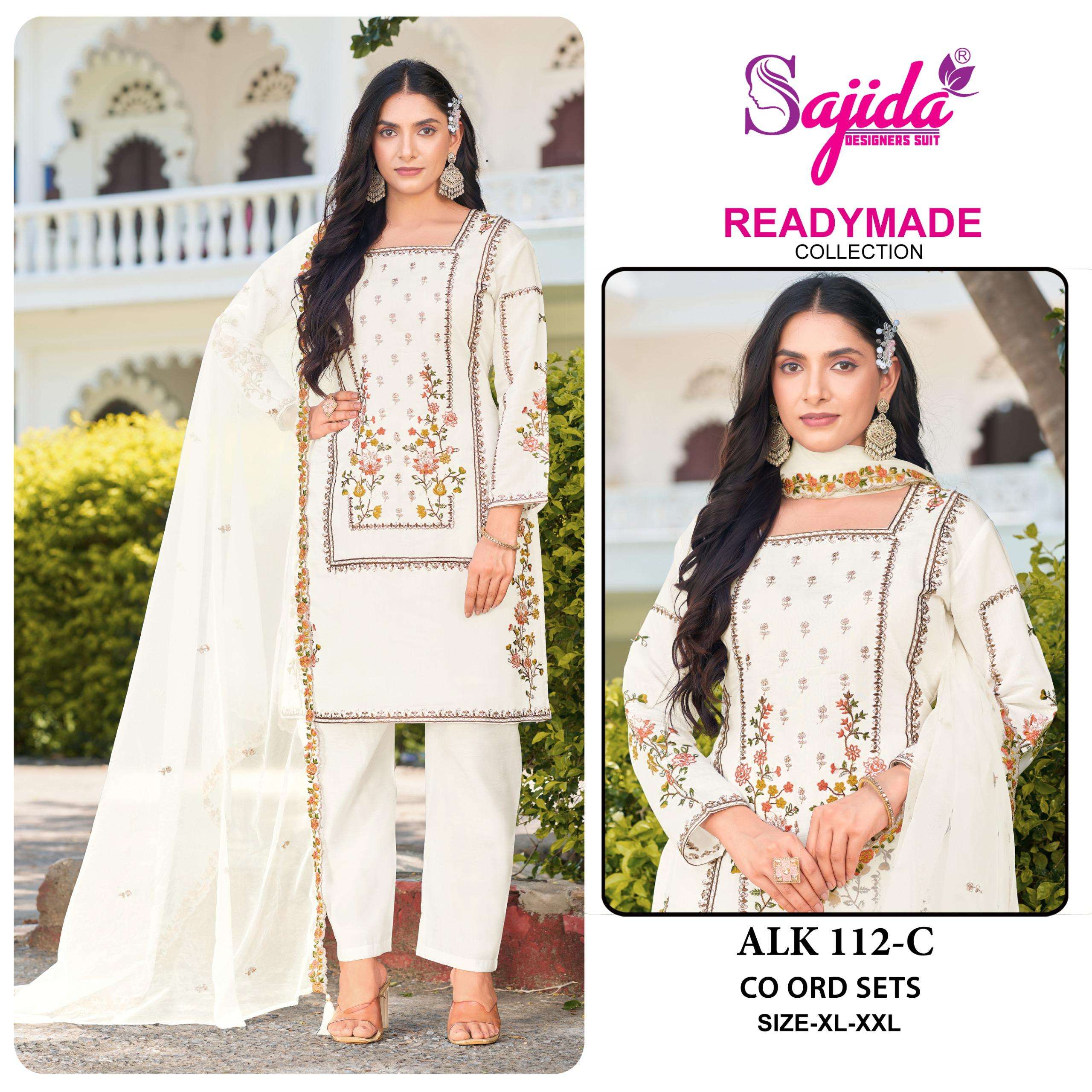 SAJIDA DESIGNER ALK 112 