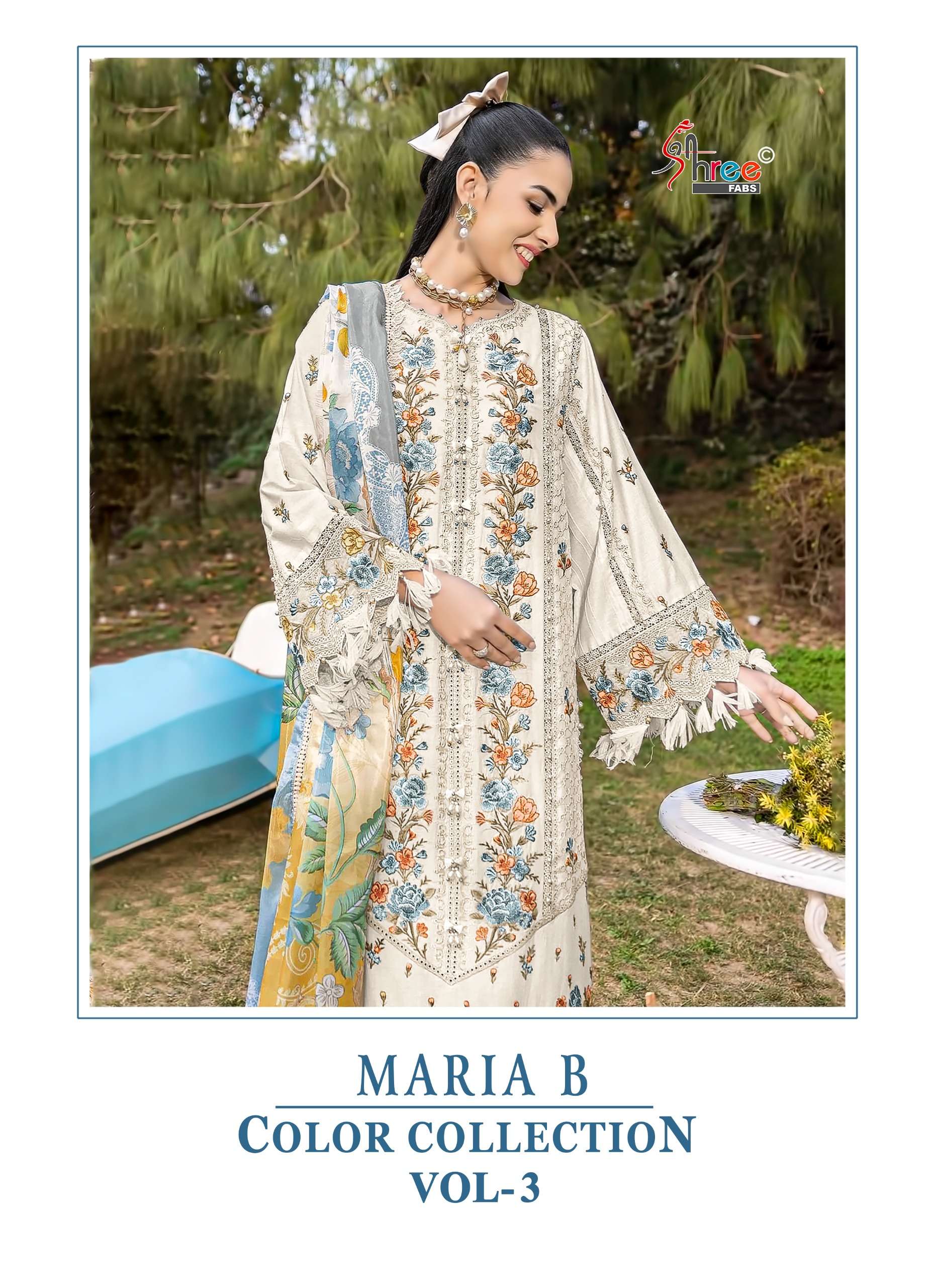 SHREE FABS MARIA B COLOUR COLLECTION VOL 3 