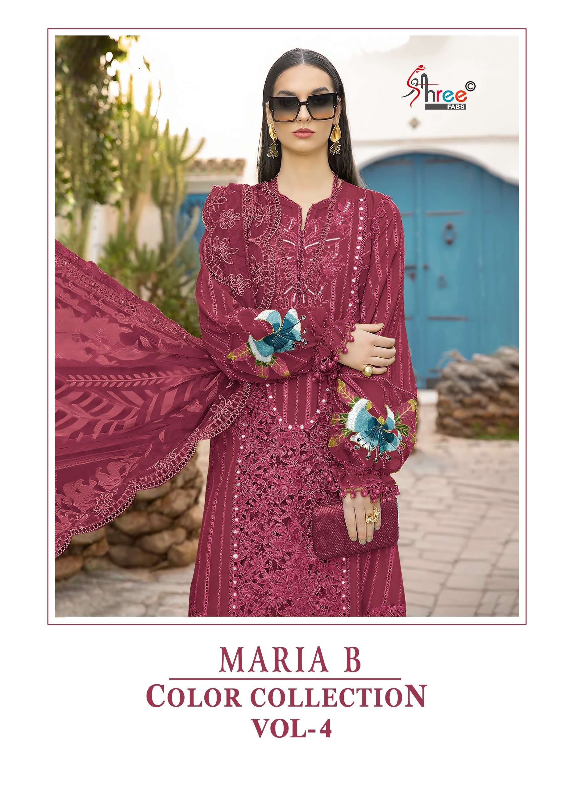 SHREE FABS MARIA B COLOUR COLLECTION VOL 4 
