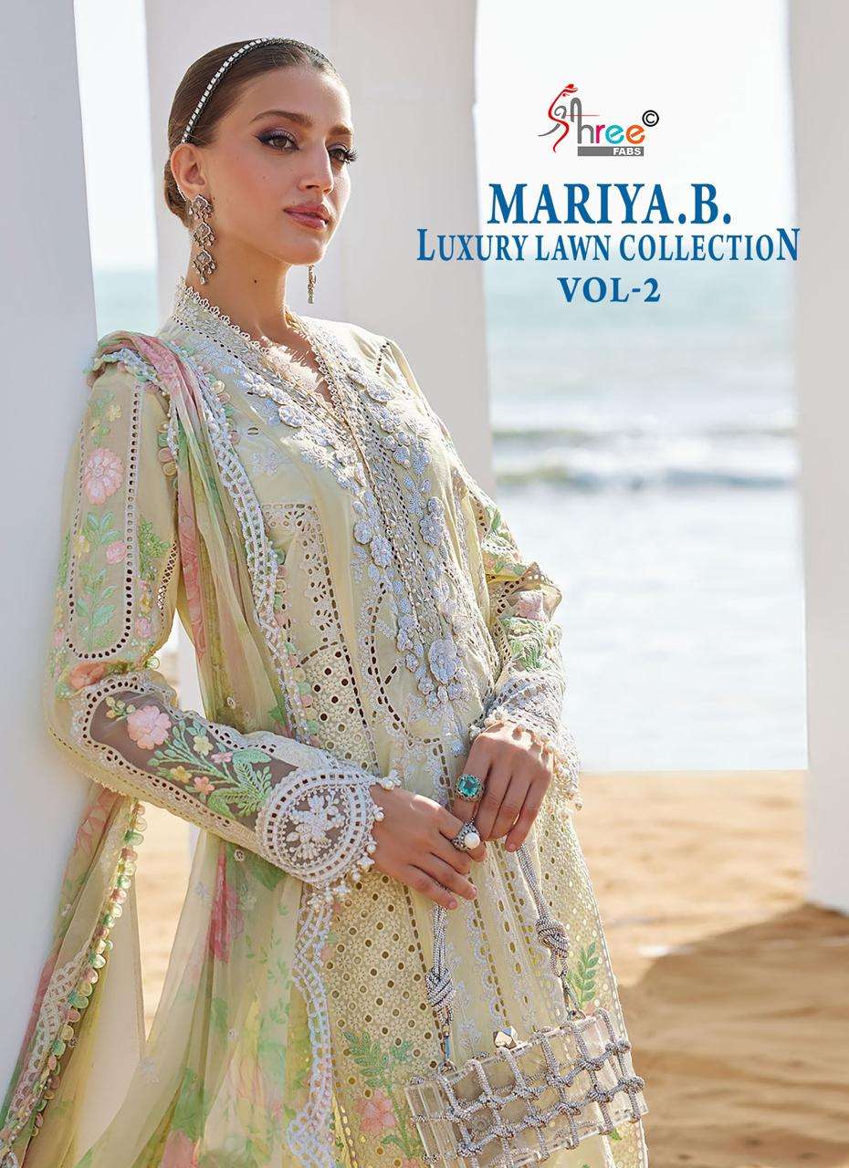 SHREE FABS MARIYA B LUXURY LAWN COLLECTION VOL 2