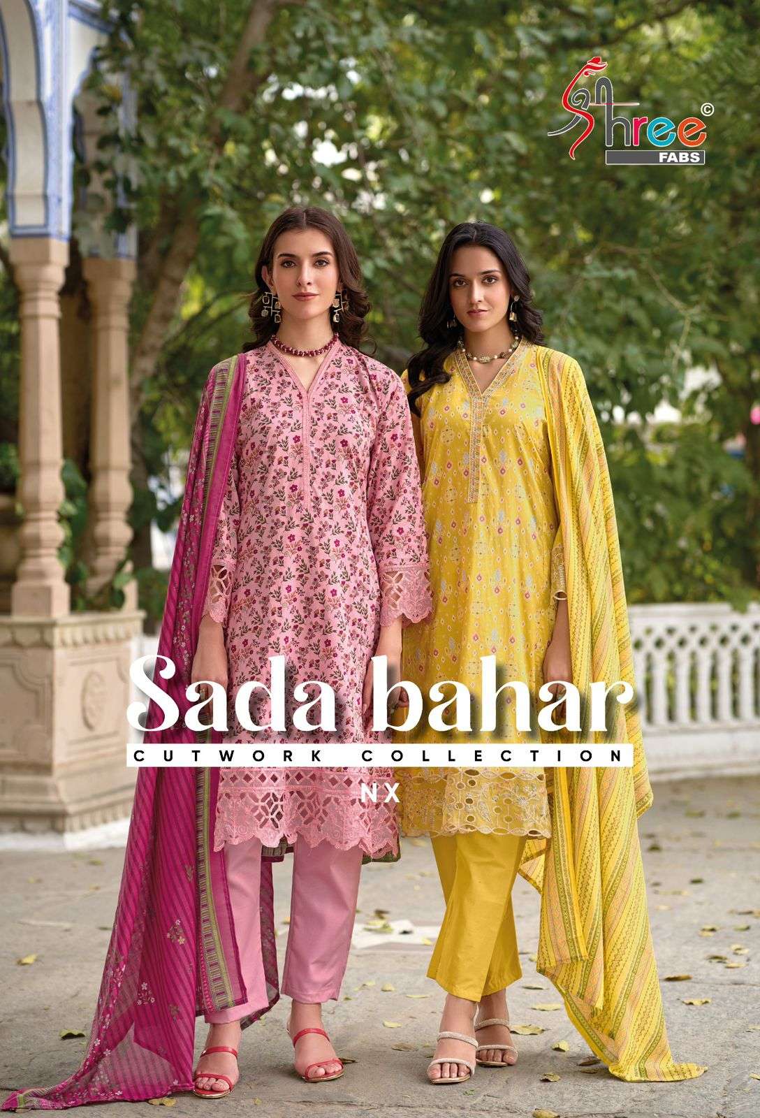 SHREE FABS SADA BAHAR CUTWORK COLLECTION NX