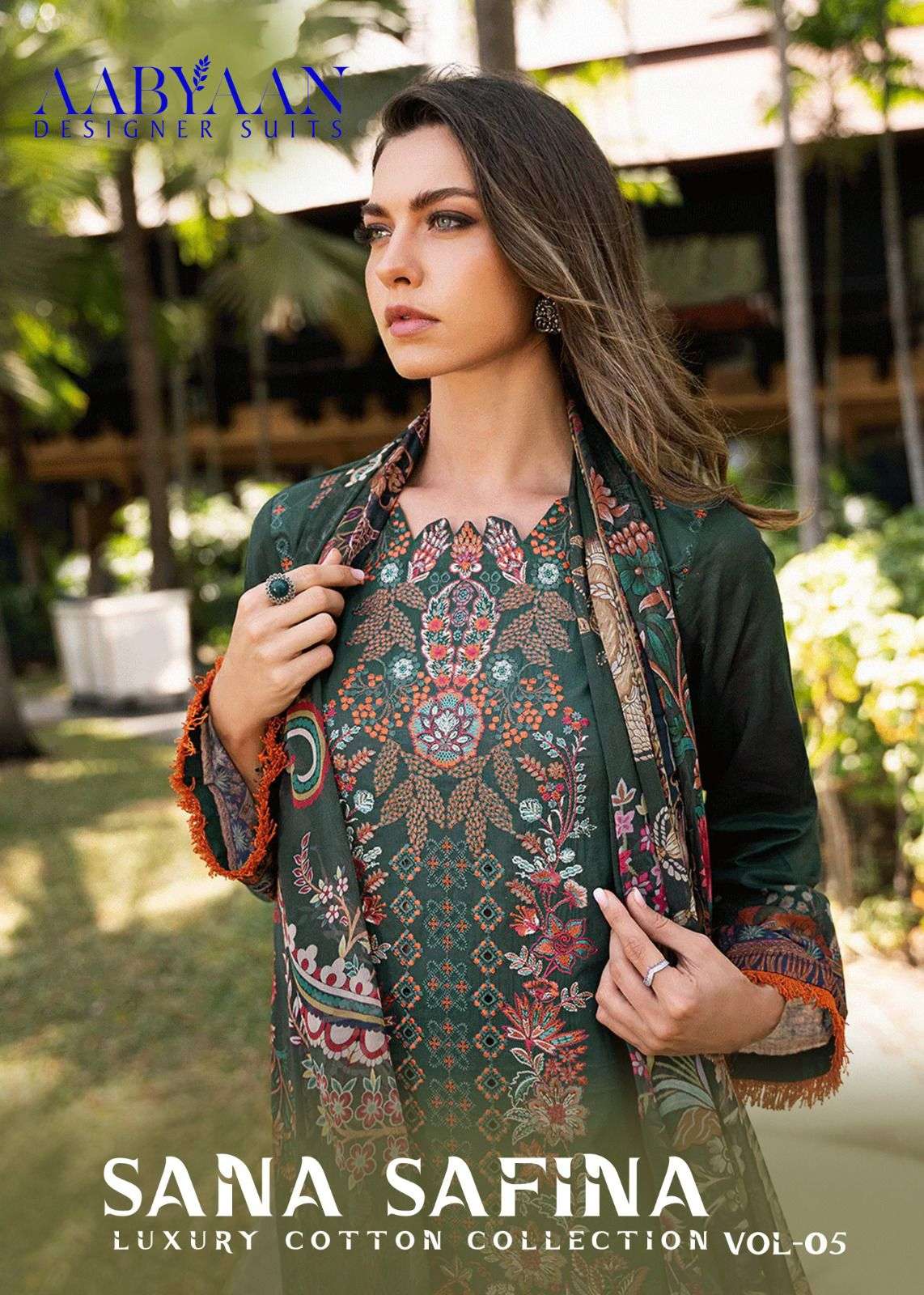 AABYAAN DESIGNER SUIT SANA SAFINA VOL 5 