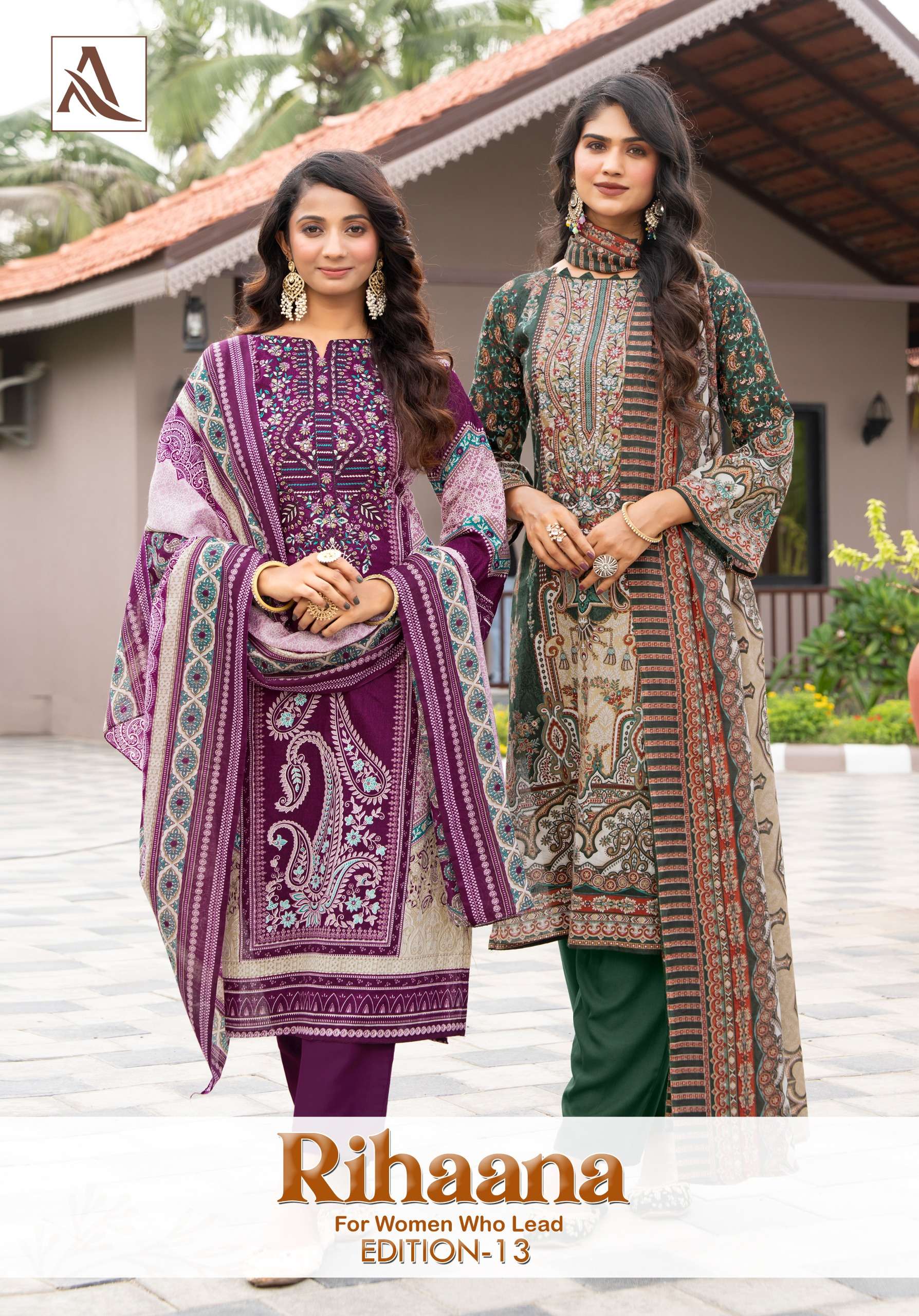 ALOK SUITS RIHAANA VOL 13