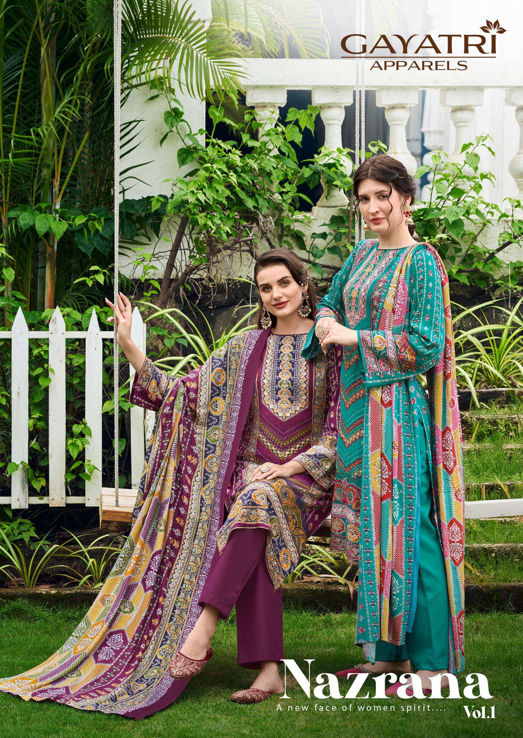 GAYATRI APPARELS NAZRANA VOL 1