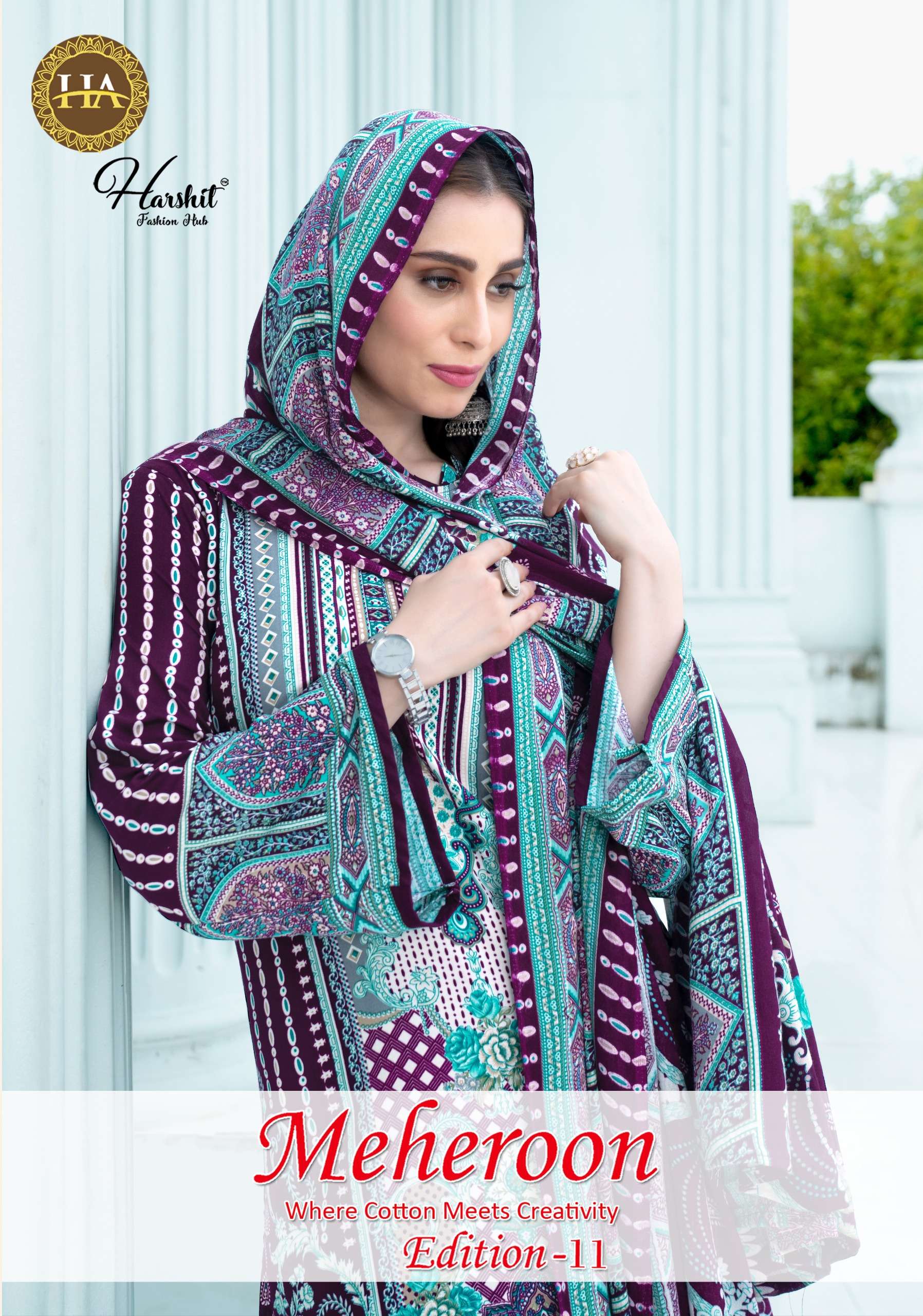 HARSHIT FASHION HUB MEHEROON EDITION VOL 11