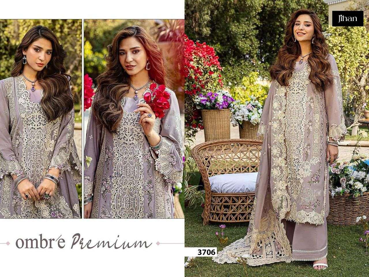 JIHAN OMBRE PREMIUM LAWN COLLECTION VOL 2 