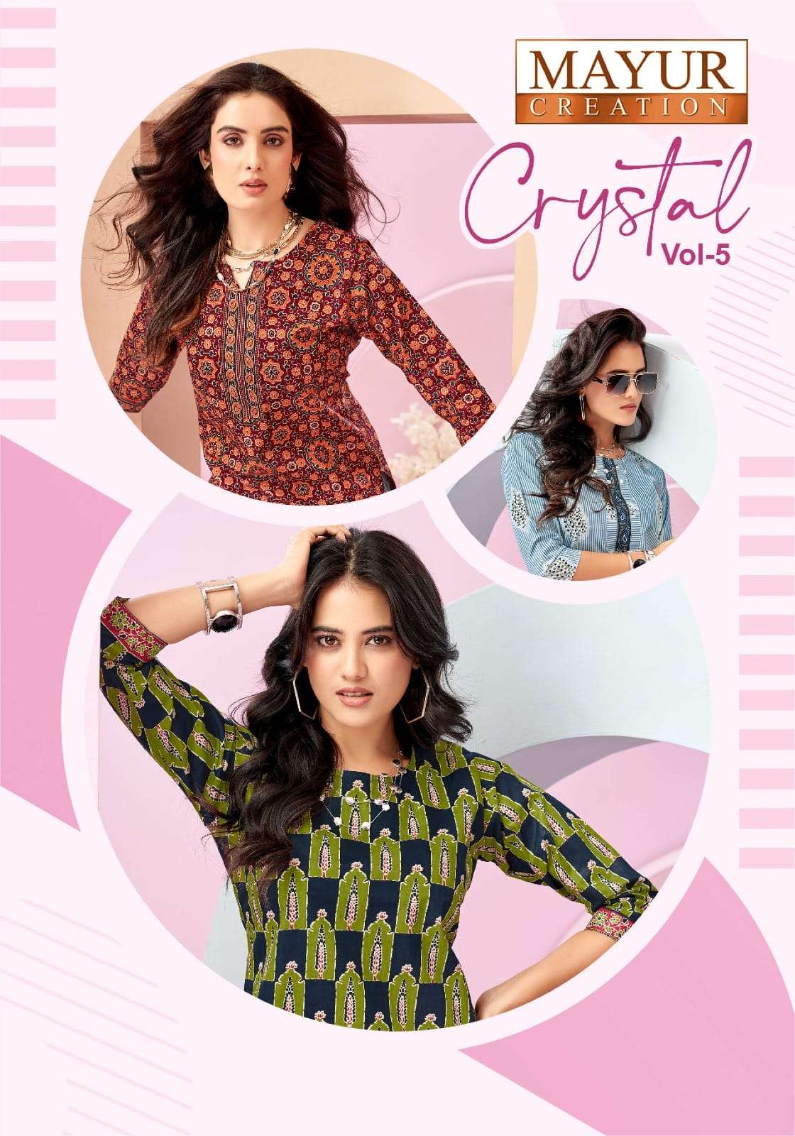 MAYUR CREATION CRYSTAL VOL 5 