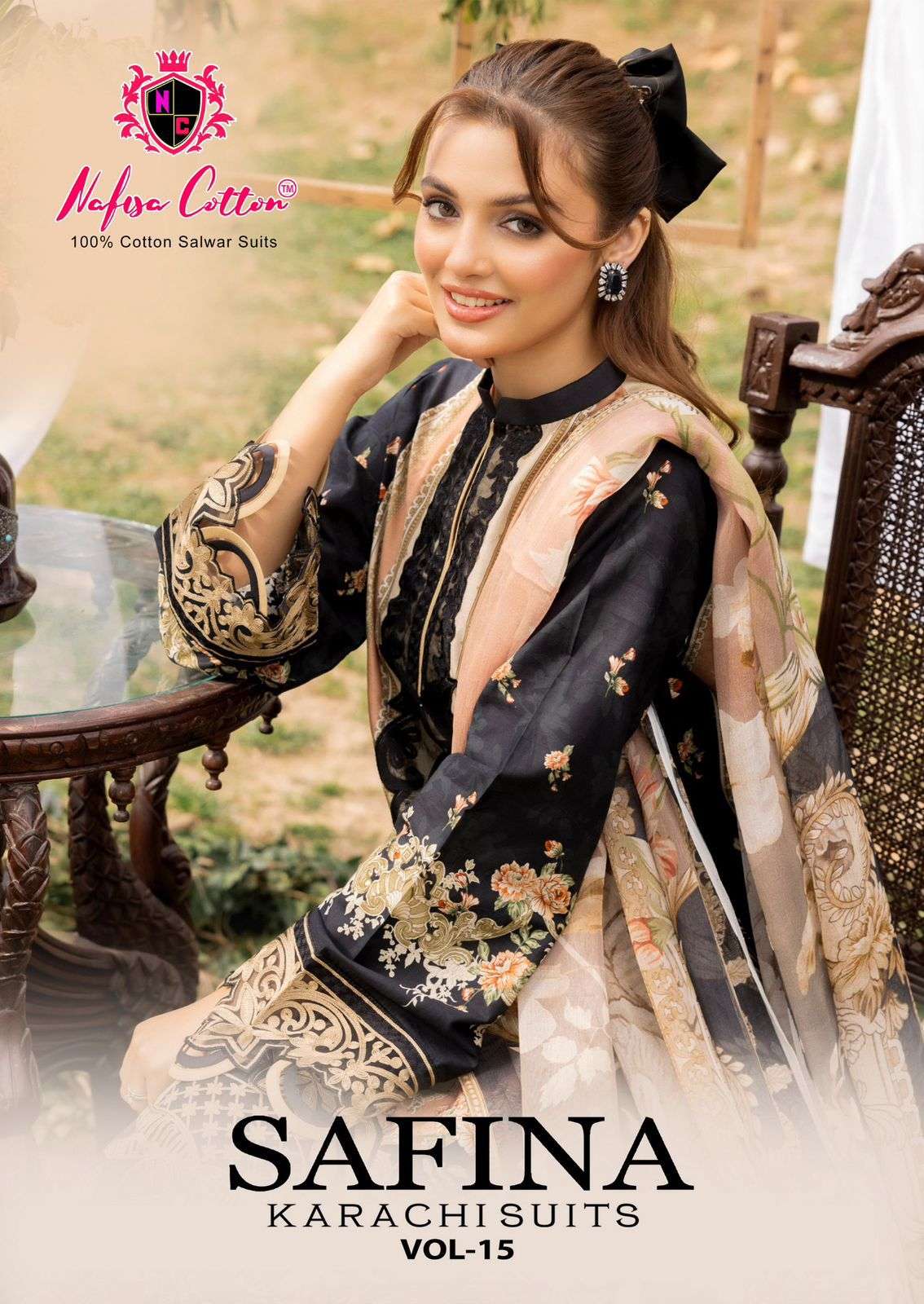 NAFISA COTTON SAFINA KARACHI SUITS VOL 15 