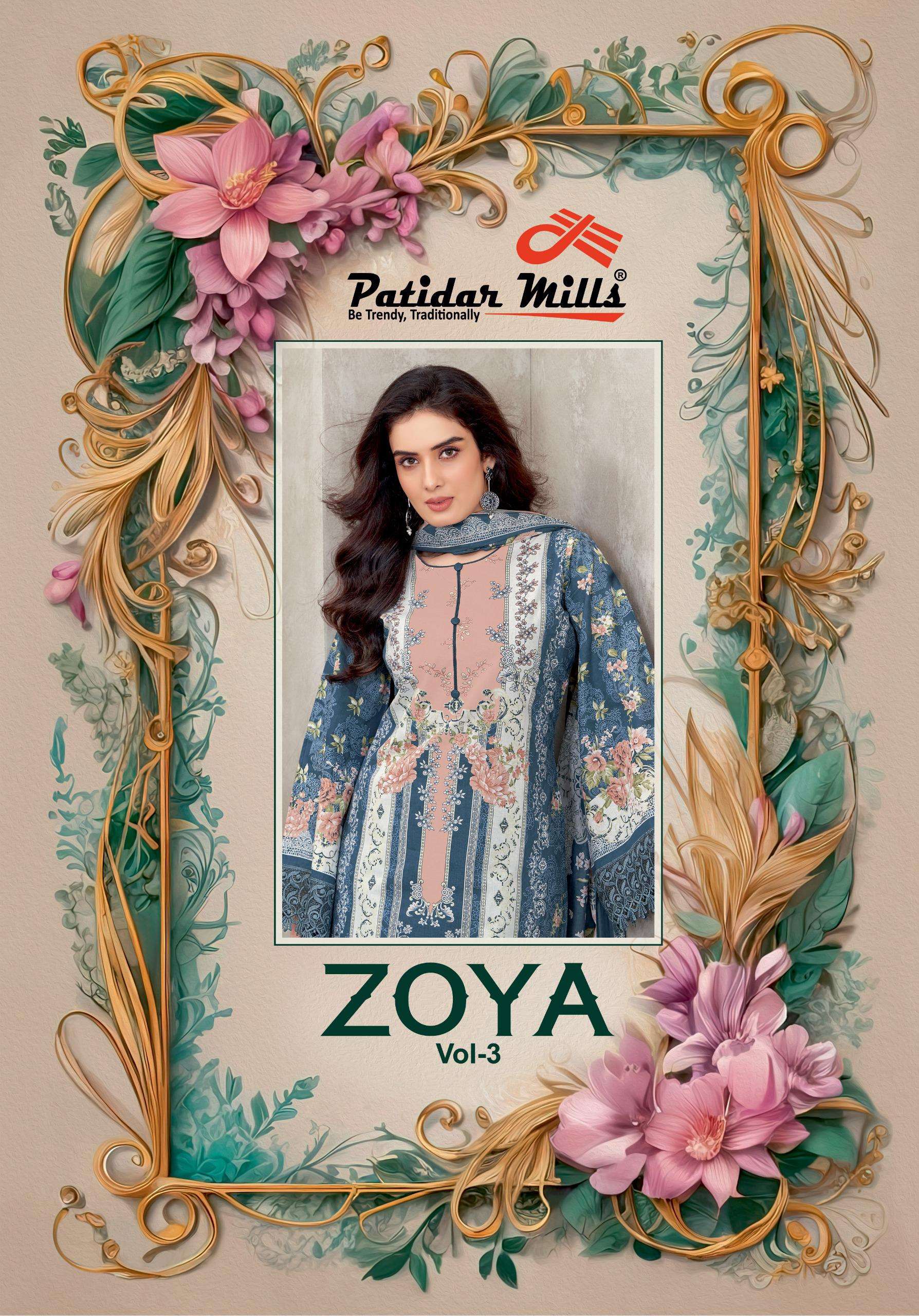 PATIDAR MILLS ZOYA VOL 3 