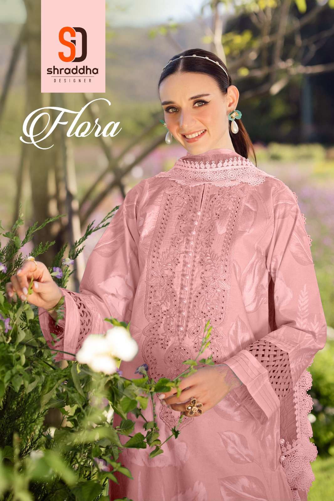 SHARADDHA DESIGNER FLORA VOL 1 L
