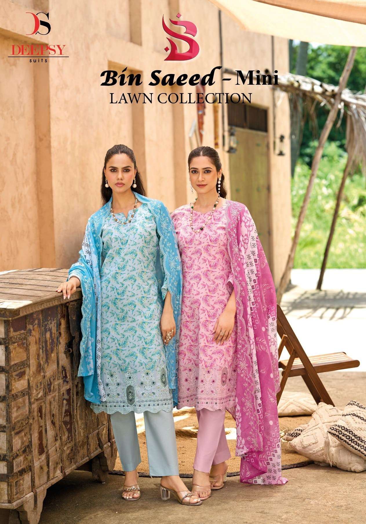 DEEPSY SUITS BIN SAEED MINI LAWN COLLECTION