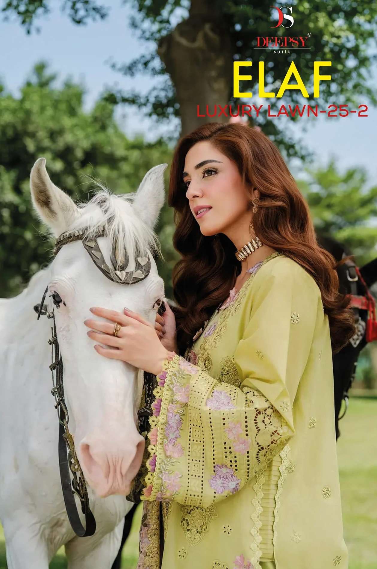 DEEPSY SUITS ELAF LUXURY LAWN 25 VOL 2