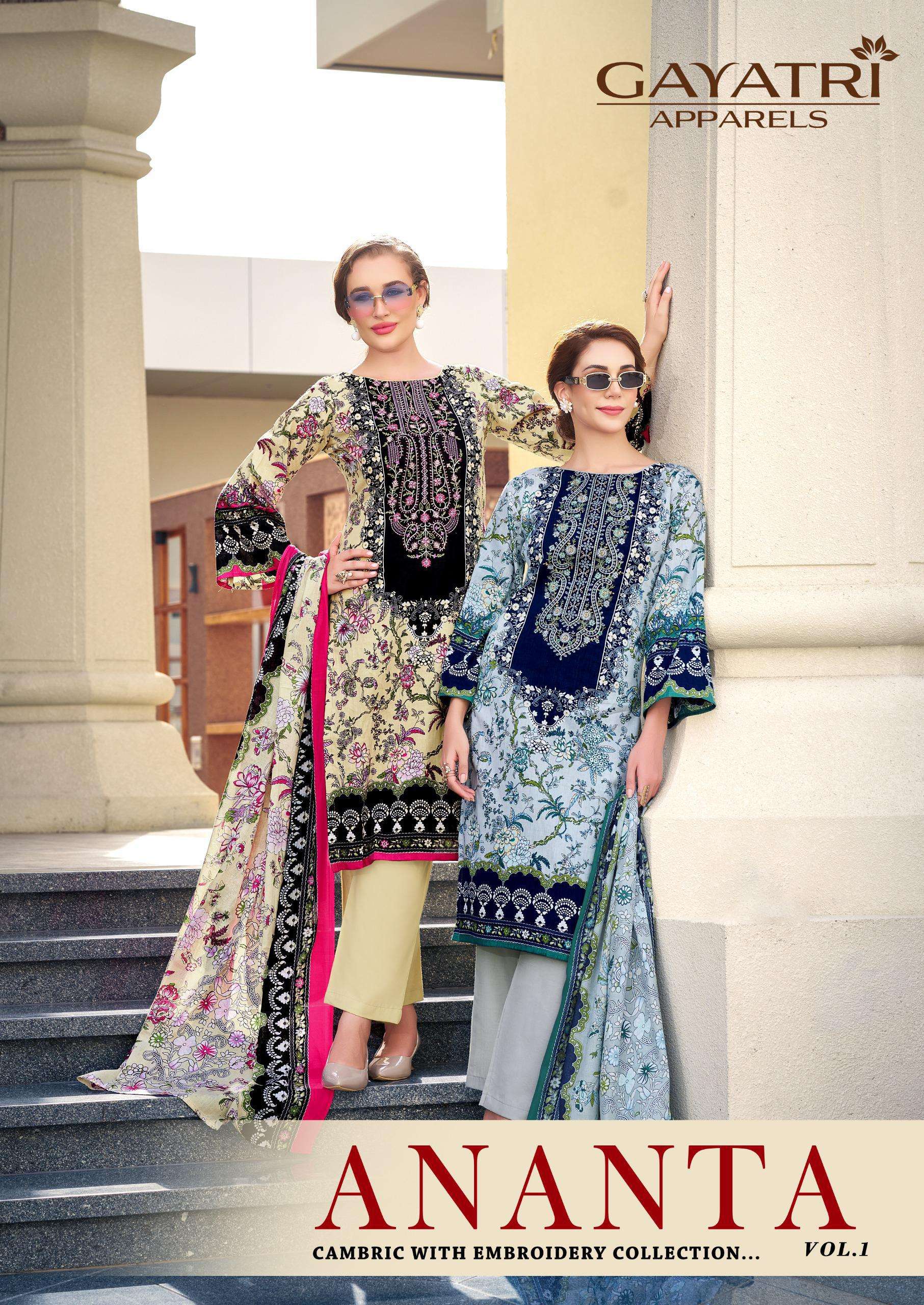 GAYATRI APPARELS ANANTA‎ VOL 1 