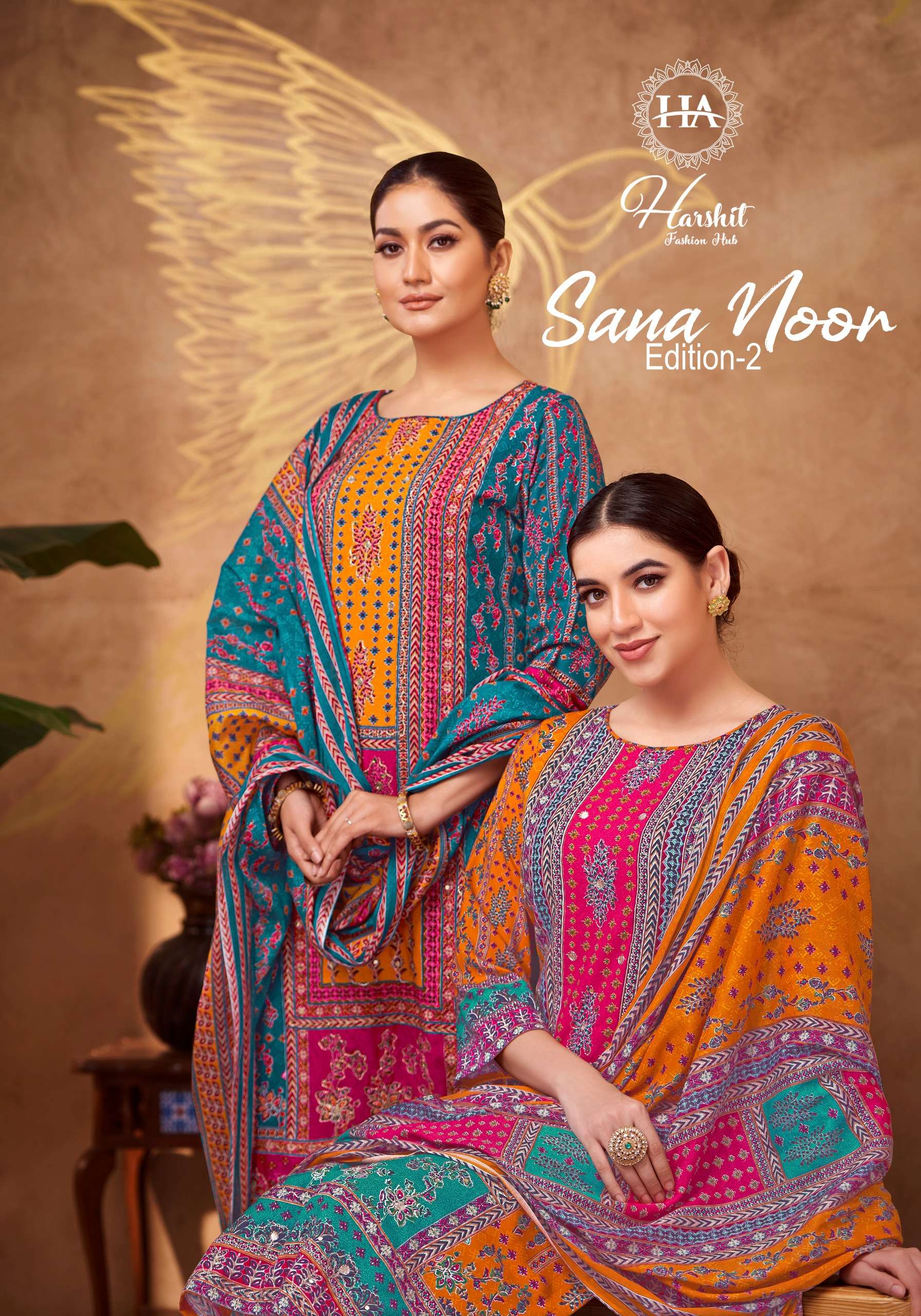 HARSHIT FASHION HUB SANA NOOR VOL 2