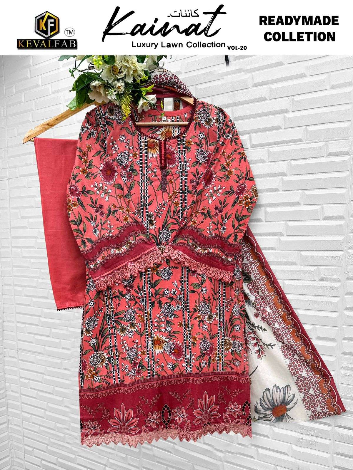 KEVAL FAB KAINAT VOL 20 READY MADE COLLECTION 