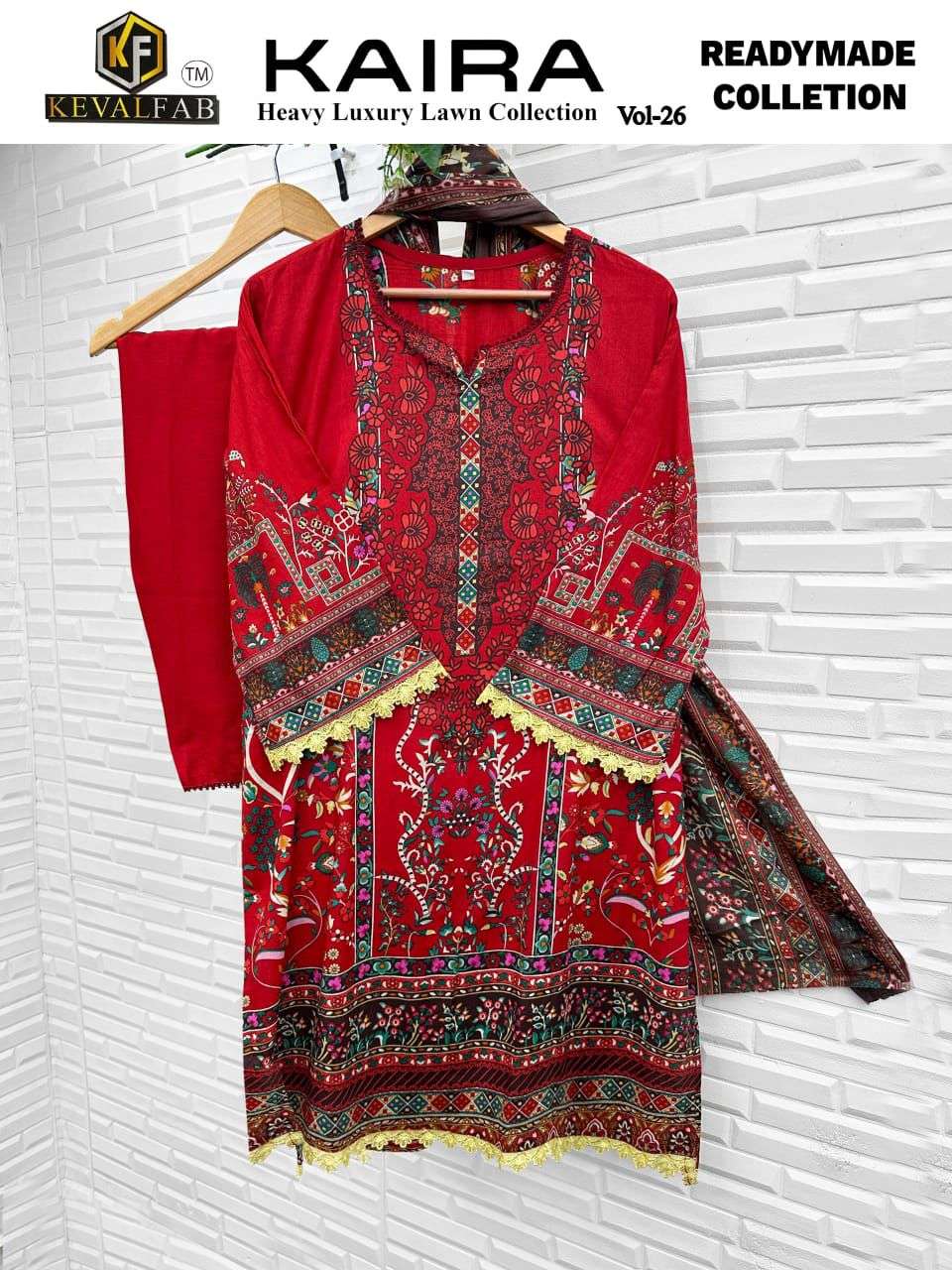 KEVAL FAB KAIRA VOL 26 READY MADE COLLECTION 