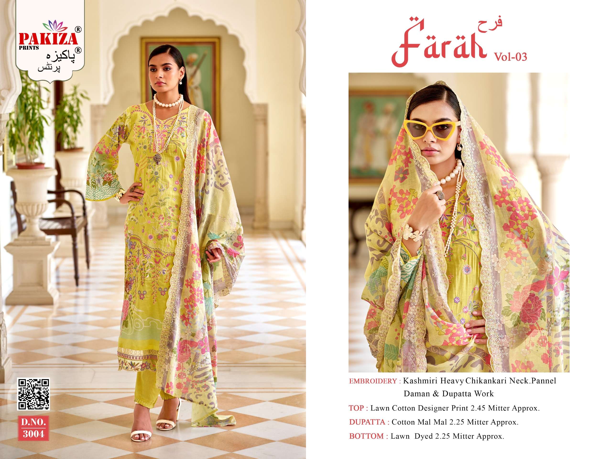 PAKIZA PRINTS FARAH VOL 3 