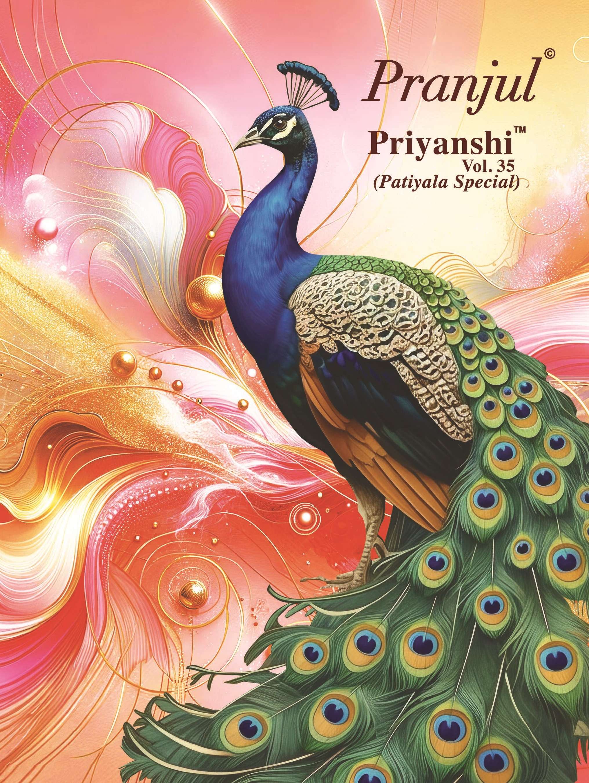PRANJUL FASHION PRIYANSHI VOL 35 