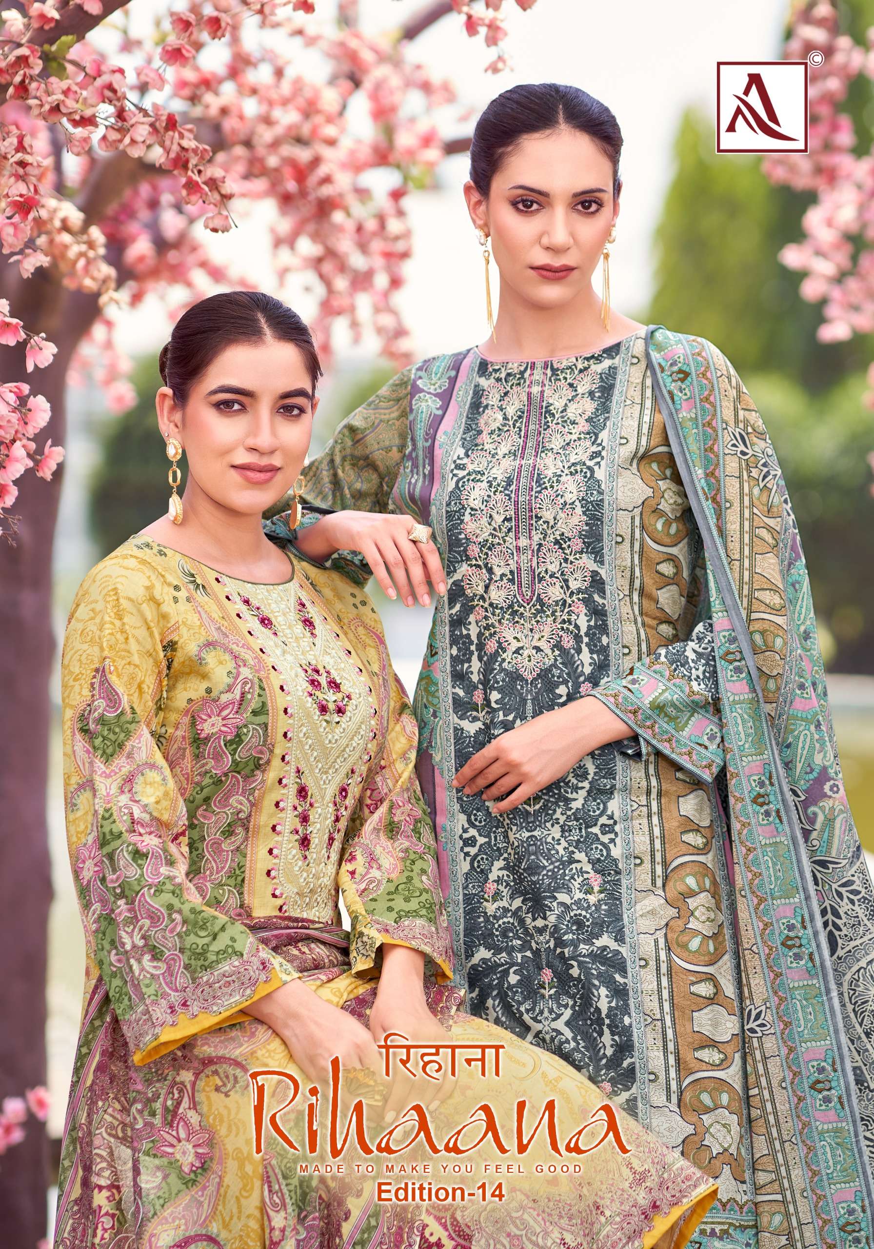 ALOK SUITS RIHAANA VOL 14 