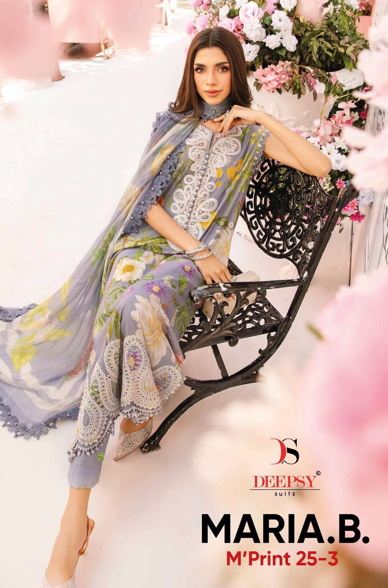 DEEPSY SUITS MARIA B M PRINTS 25 VOL 3