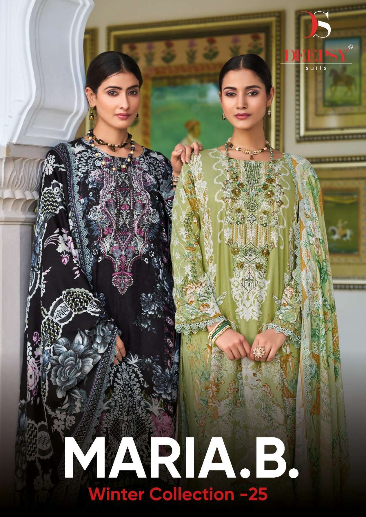 DEEPSY SUITS MARIA B WINTER COLLECTION 25 