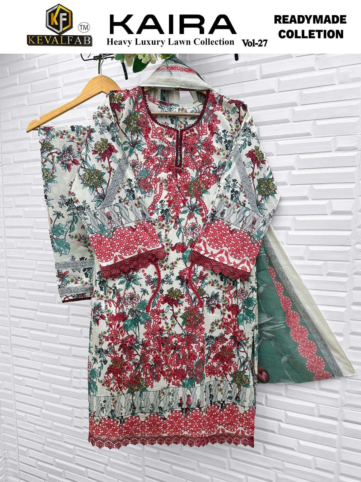 KEVAL FAB KAIRA VOL 27 READY MADE COLLECTION 